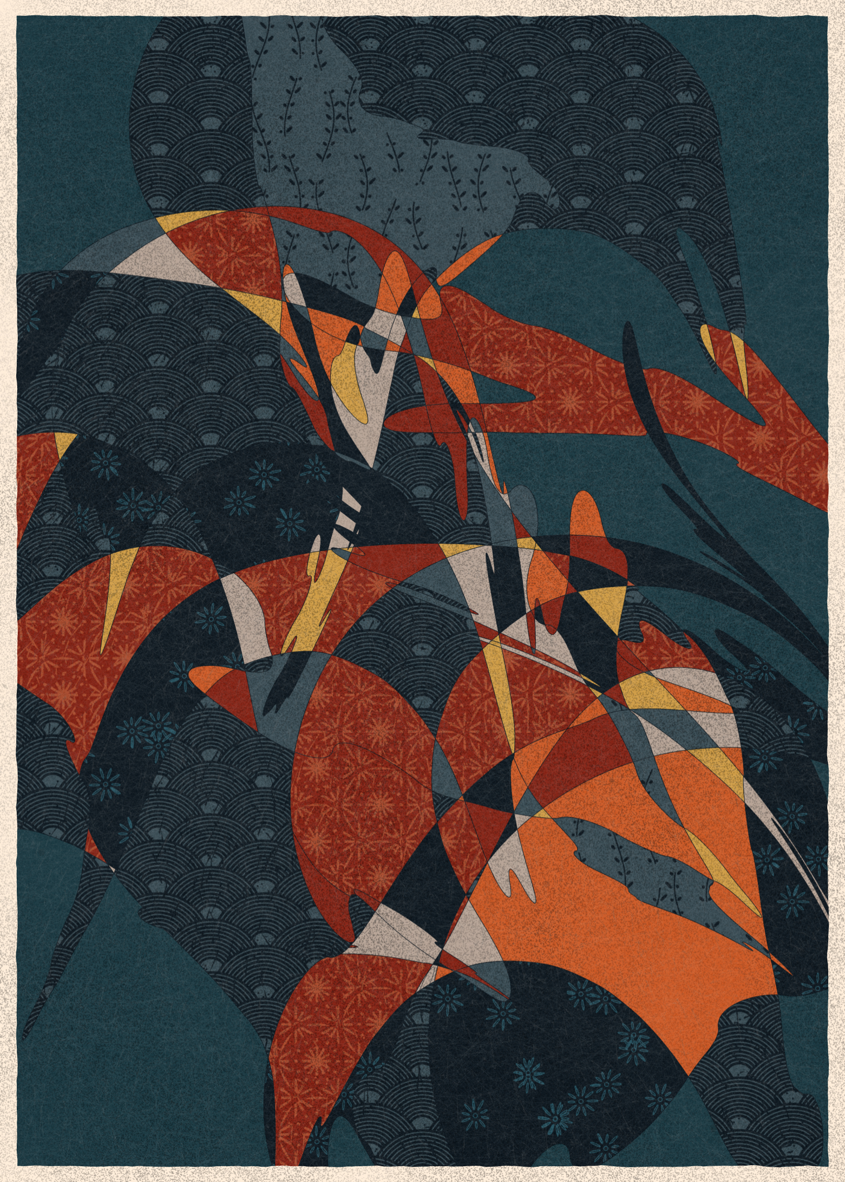 Art Blocks - Art Blocks v2 - Memories of Qilin #496 - NFT # 282000496