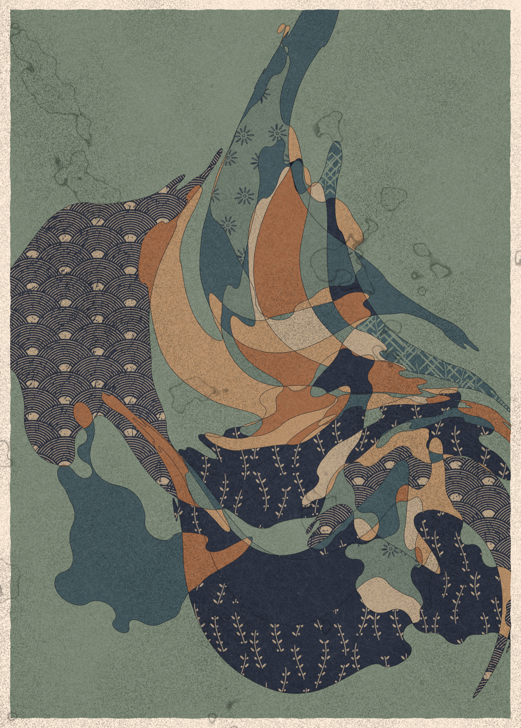 Art Blocks - Art Blocks v2 - Memories of Qilin #502 - NFT # 282000502