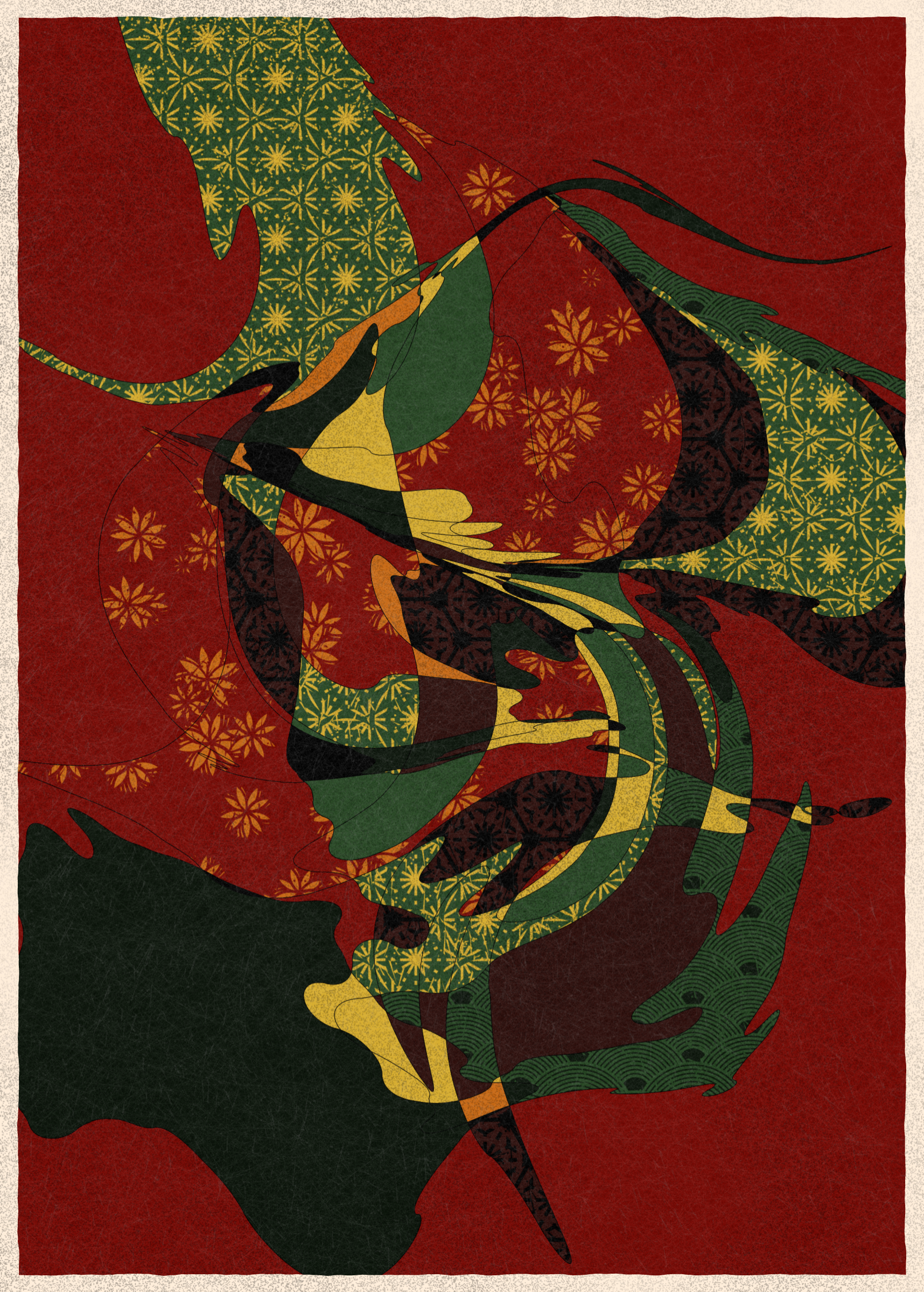 Art Blocks - Art Blocks v2 - Memories of Qilin #505 - NFT # 282000505