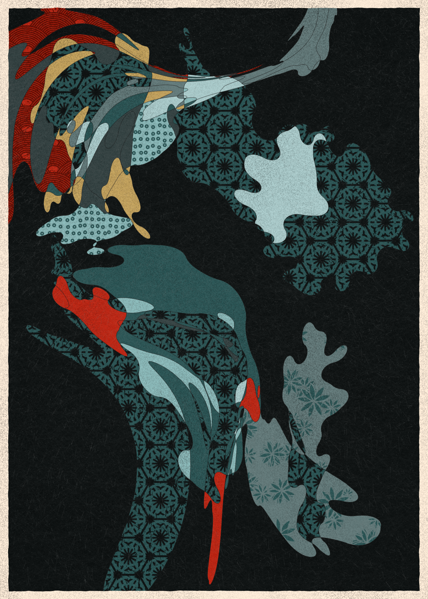 Art Blocks - Art Blocks v2 - Memories of Qilin #507 - NFT # 282000507