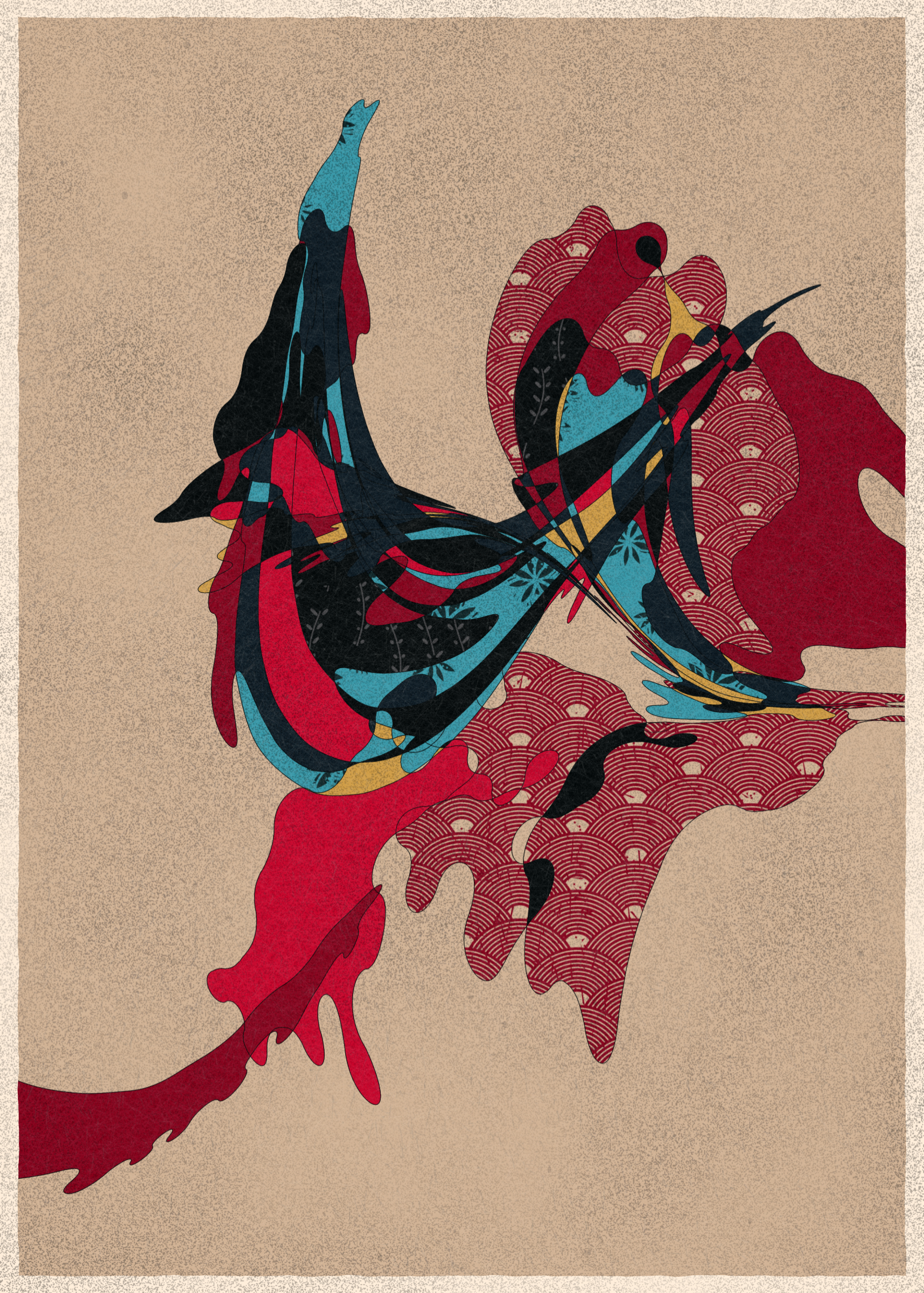 Art Blocks - Art Blocks v2 - Memories of Qilin #517 - NFT # 282000517