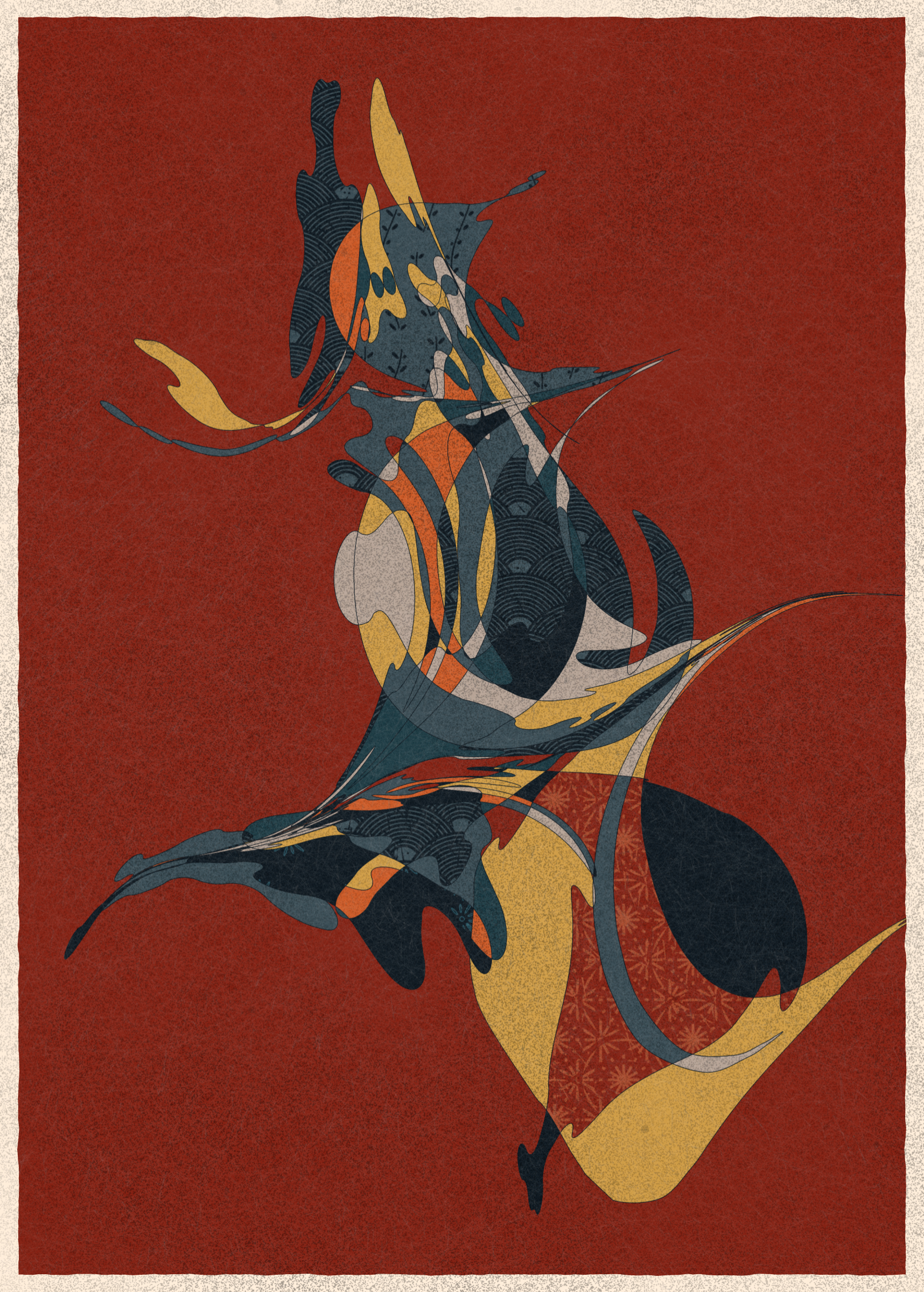 Art Blocks - Art Blocks v2 - Memories of Qilin #520 - NFT # 282000520