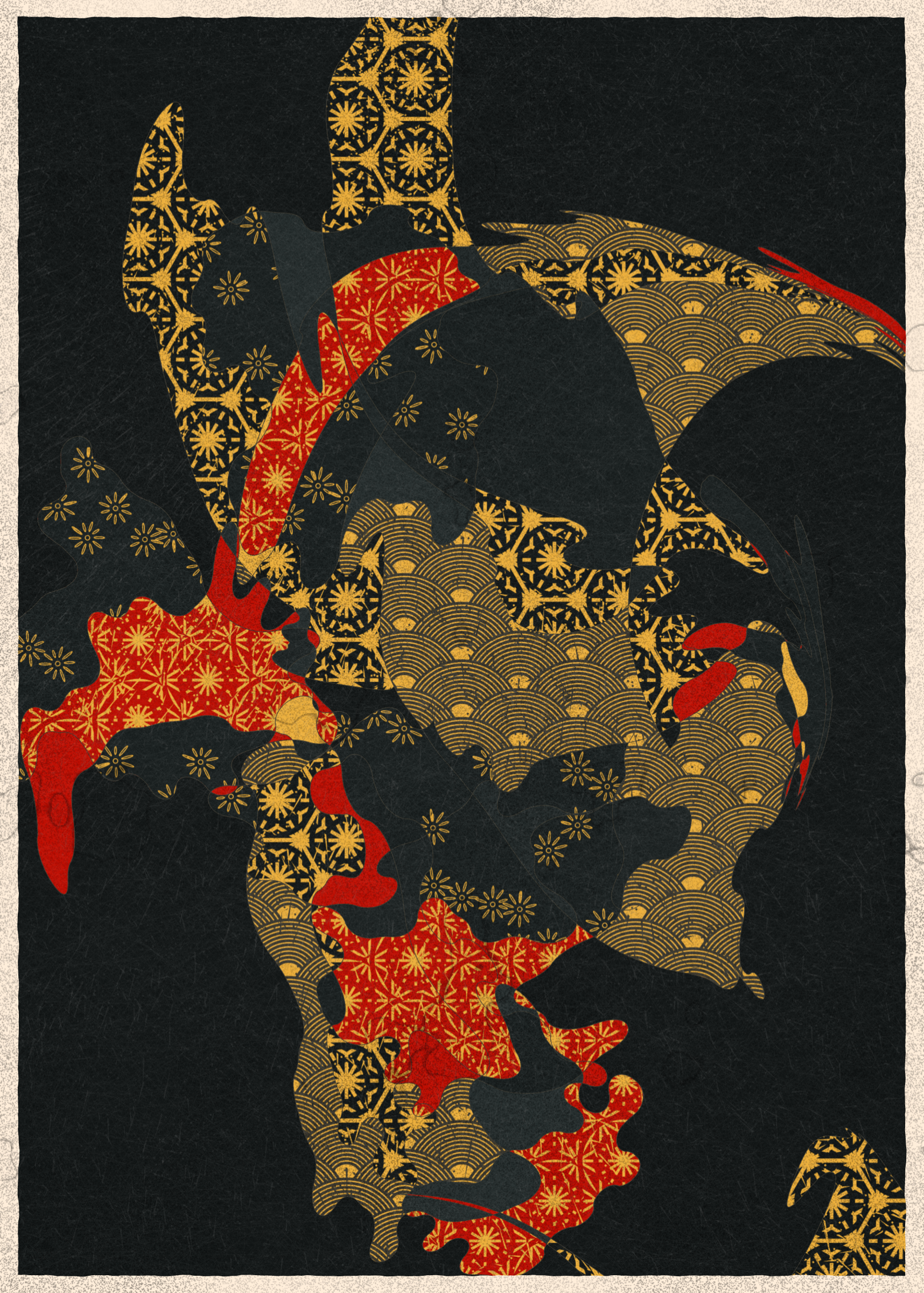 Art Blocks - Art Blocks v2 - Memories of Qilin #521 - NFT # 282000521