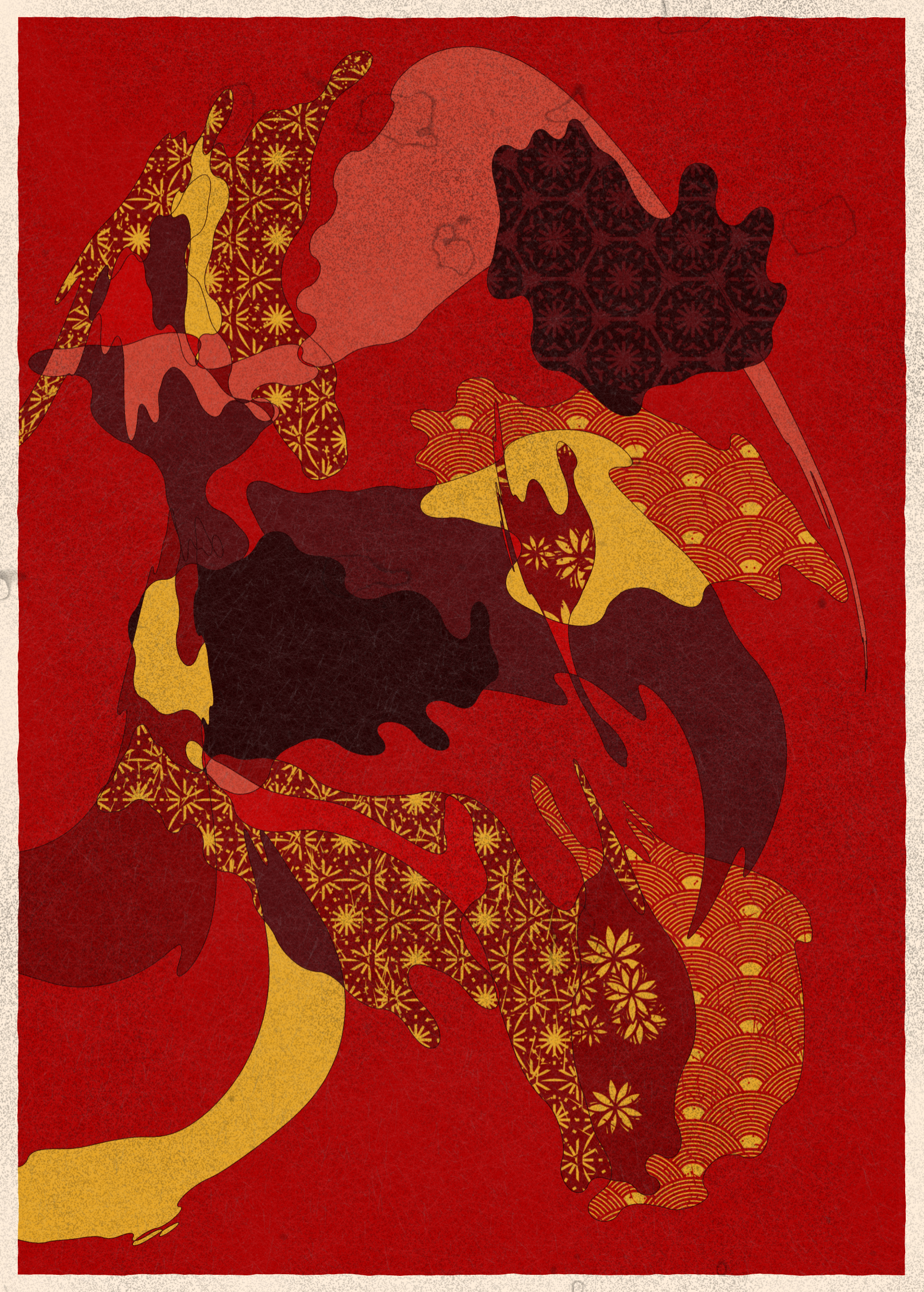 Art Blocks - Art Blocks v2 - Memories of Qilin #522 - NFT # 282000522