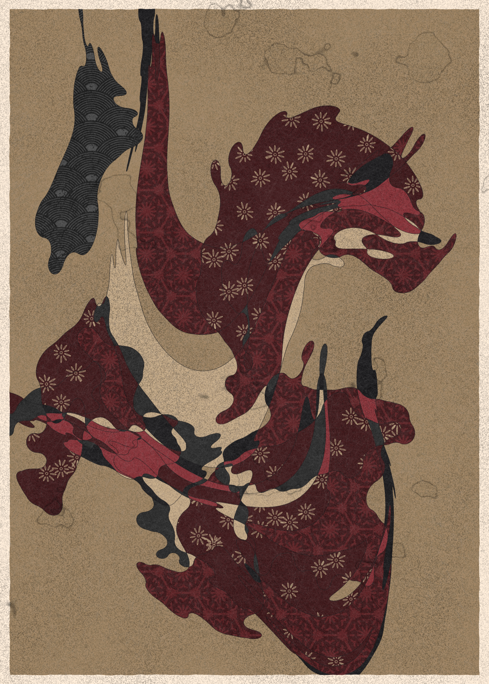 Art Blocks - Art Blocks v2 - Memories of Qilin #532 - NFT # 282000532