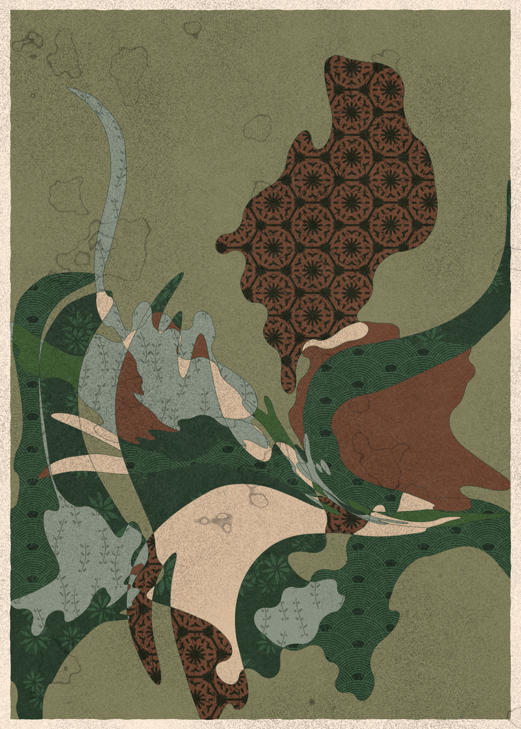 Art Blocks - Art Blocks v2 - Memories of Qilin #534 - NFT # 282000534