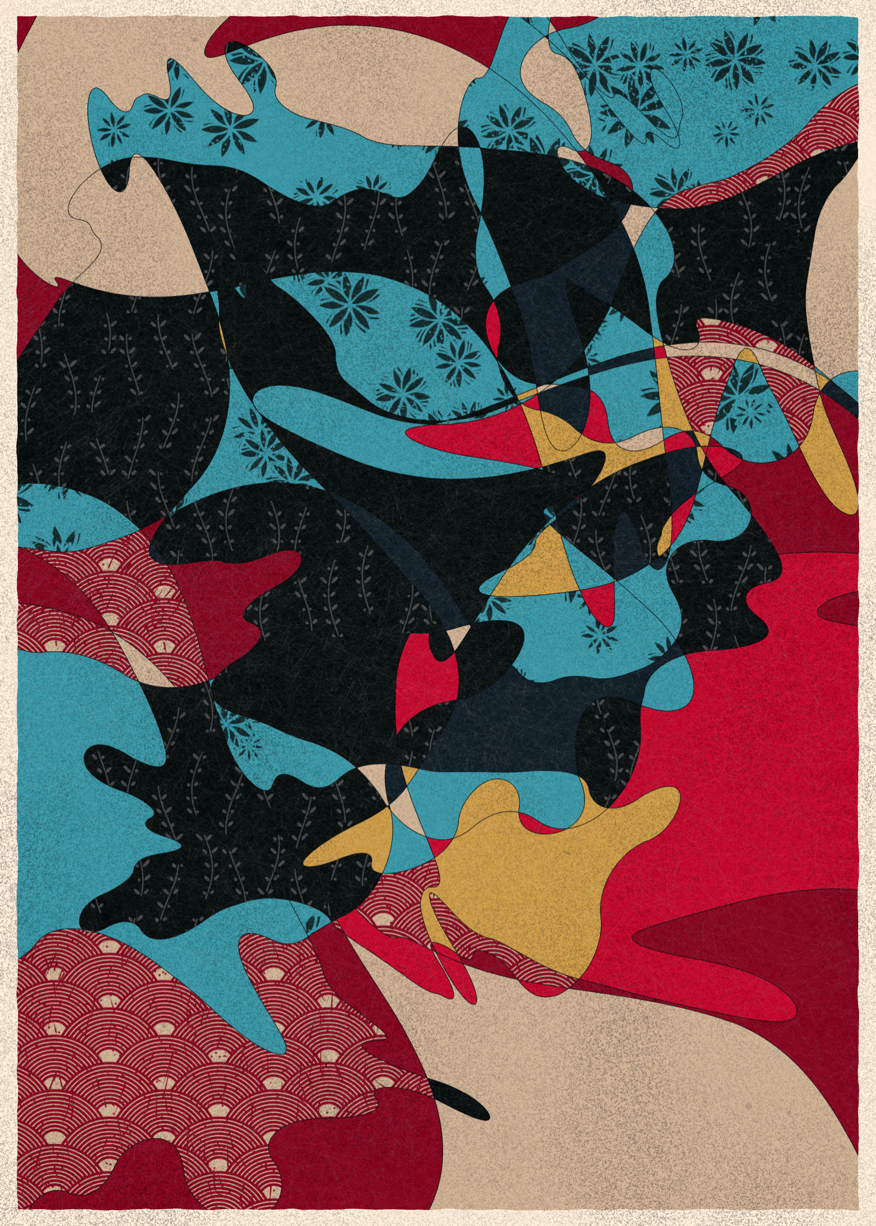 Art Blocks - Art Blocks v2 - Memories of Qilin #535 - NFT # 282000535