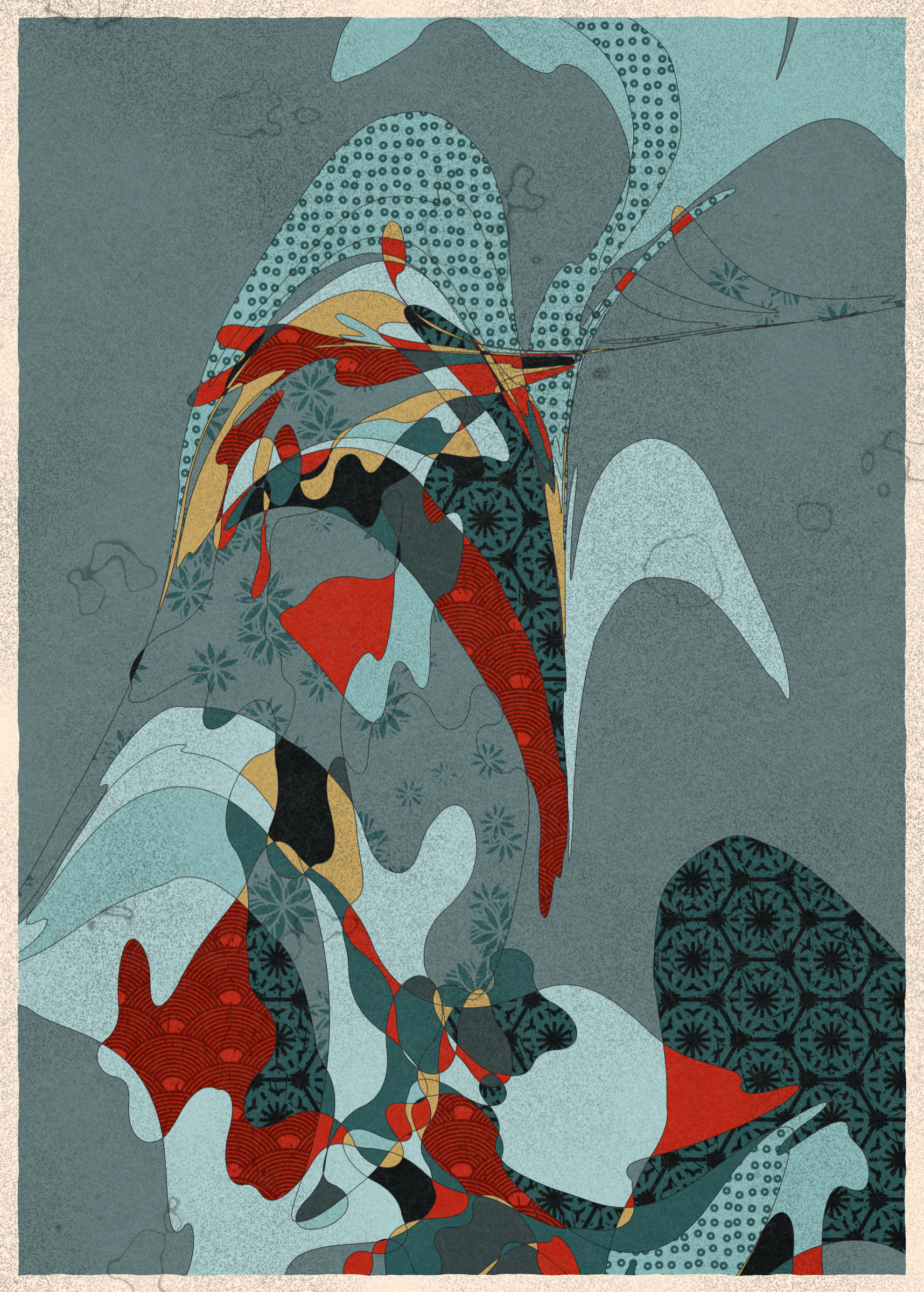 Art Blocks - Art Blocks v2 - Memories of Qilin #536 - NFT # 282000536