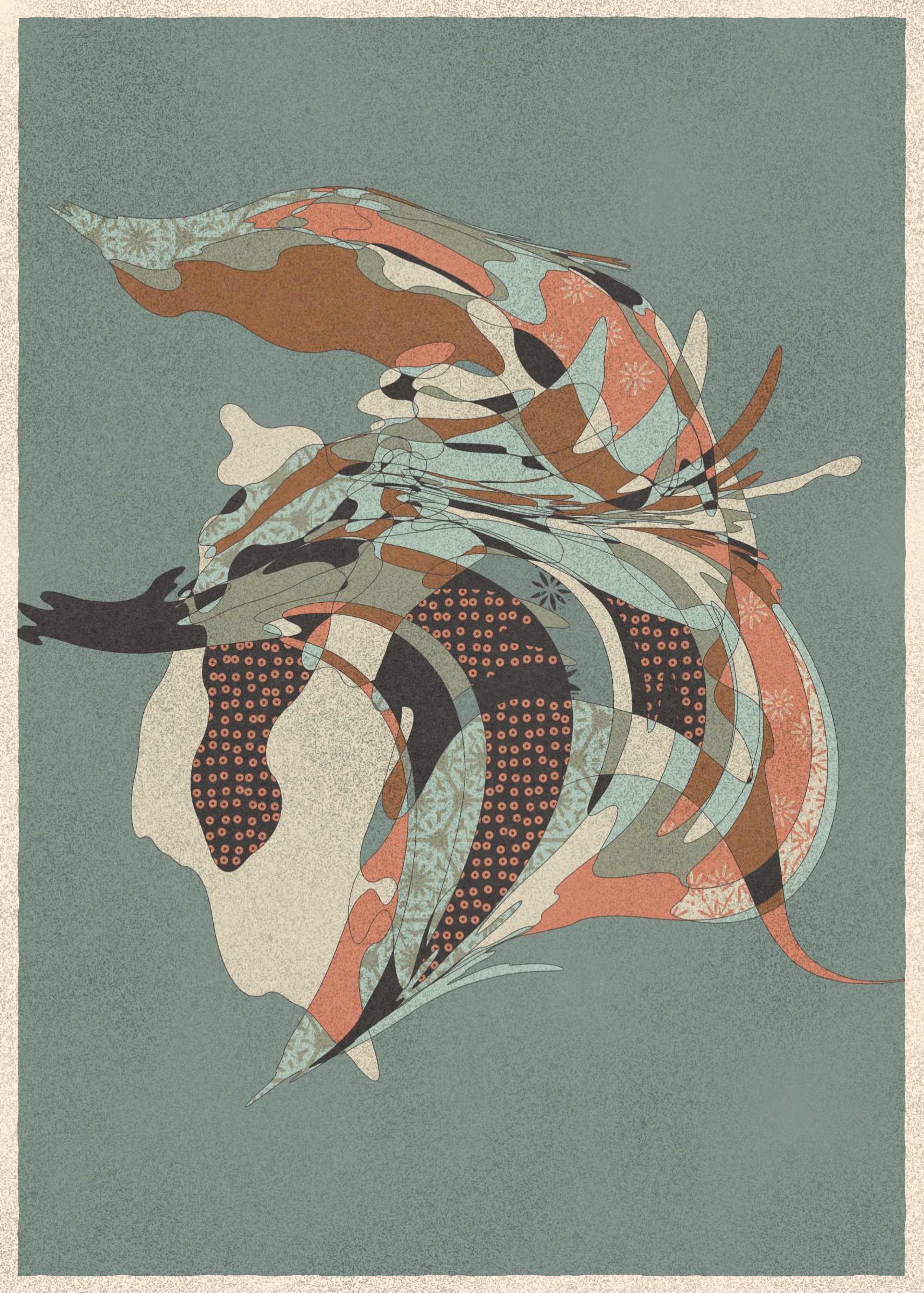 Art Blocks - Art Blocks v2 - Memories of Qilin #548 - NFT # 282000548