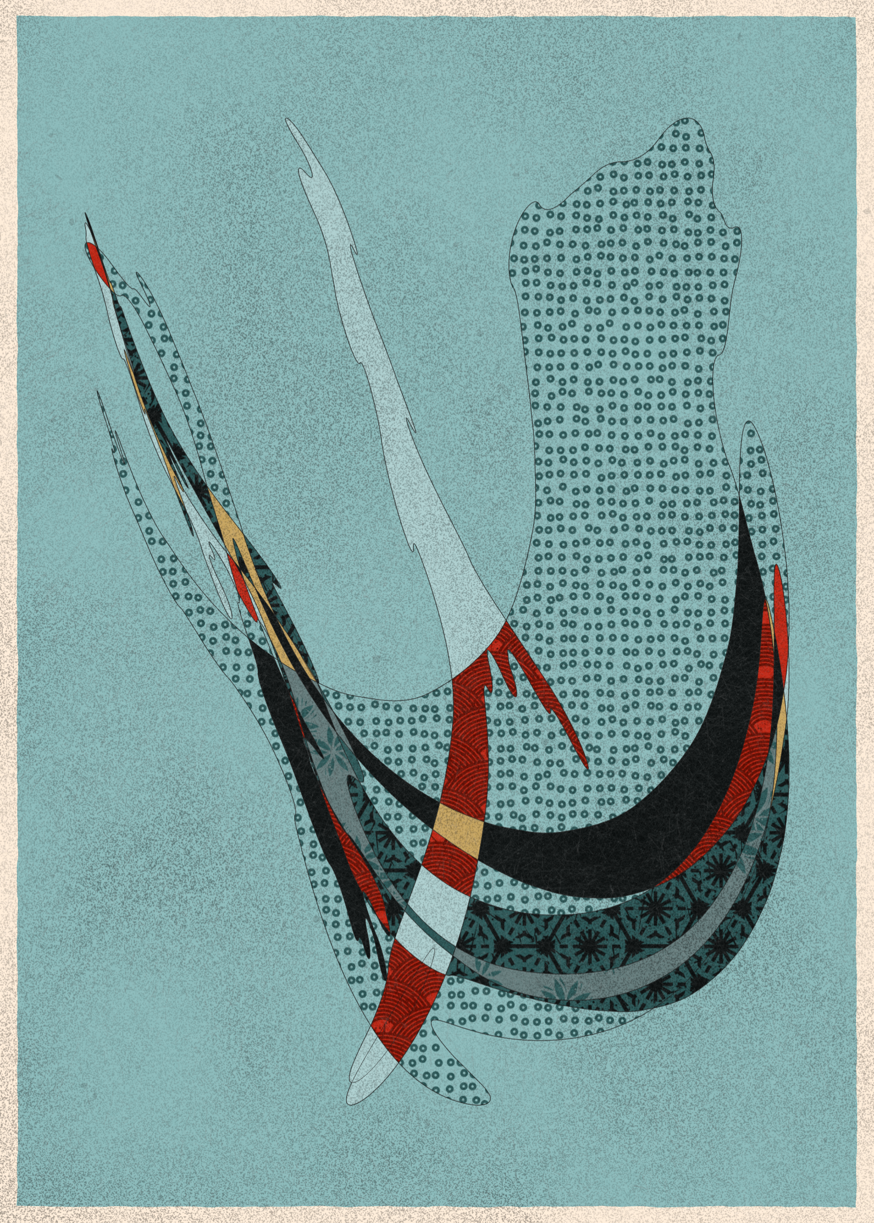 Art Blocks - Art Blocks v2 - Memories of Qilin #551 - NFT # 282000551