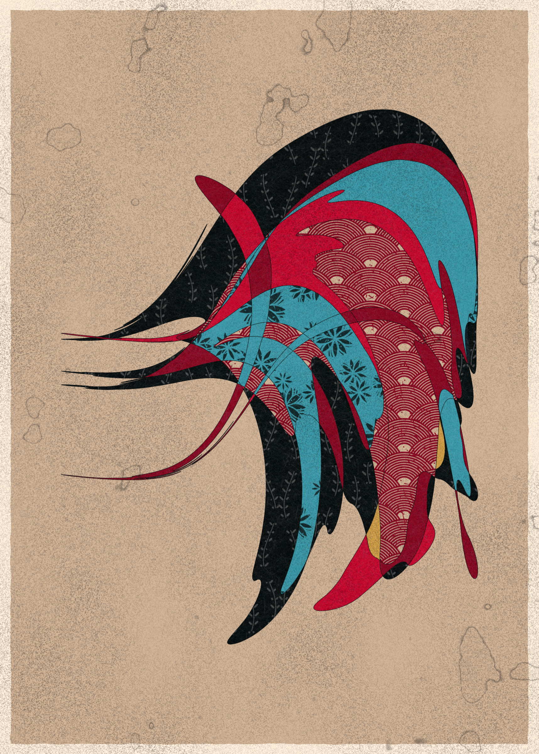 Art Blocks - Art Blocks v2 - Memories of Qilin #553 - NFT # 282000553