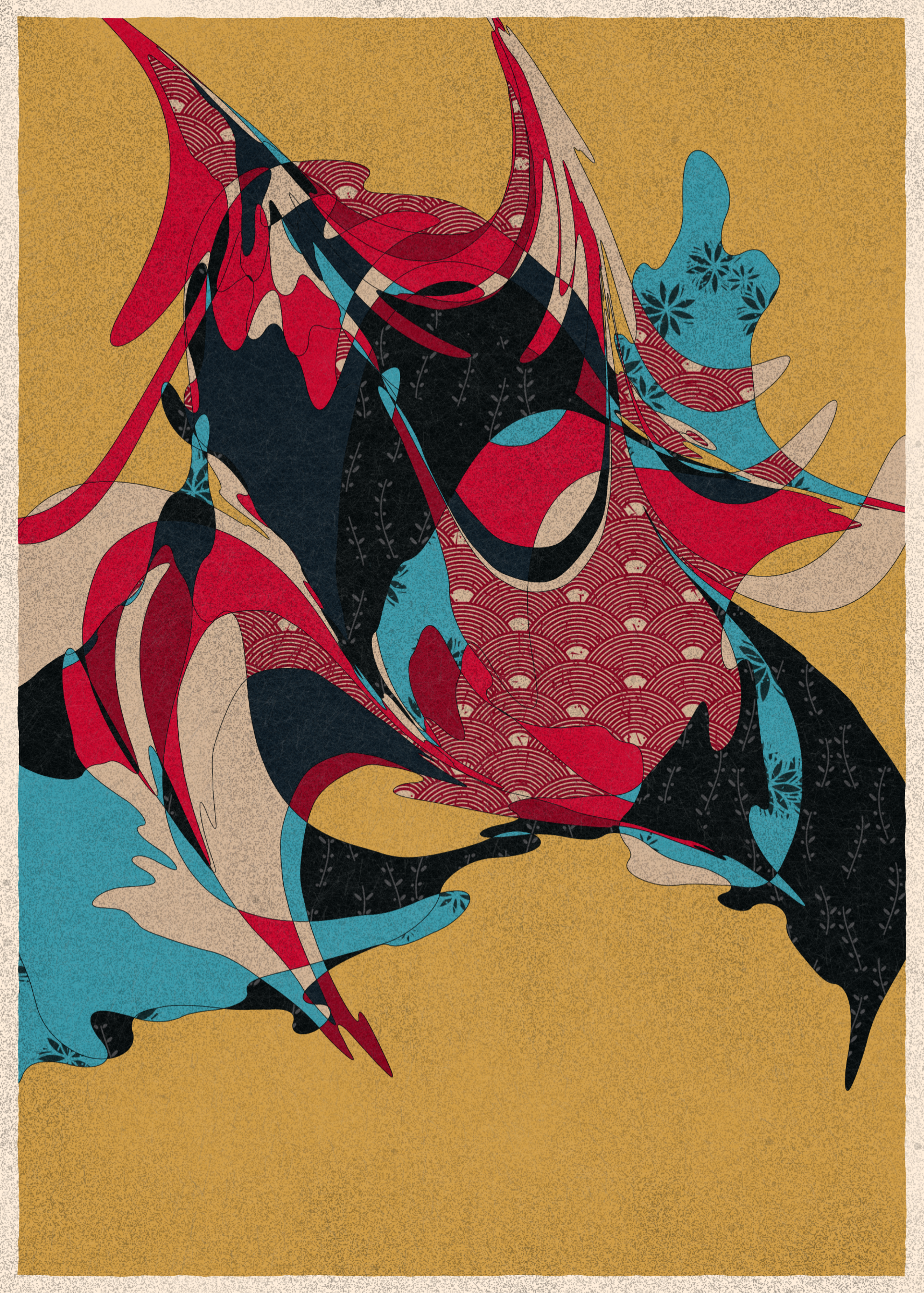 Art Blocks - Art Blocks v2 - Memories of Qilin #560 - NFT # 282000560