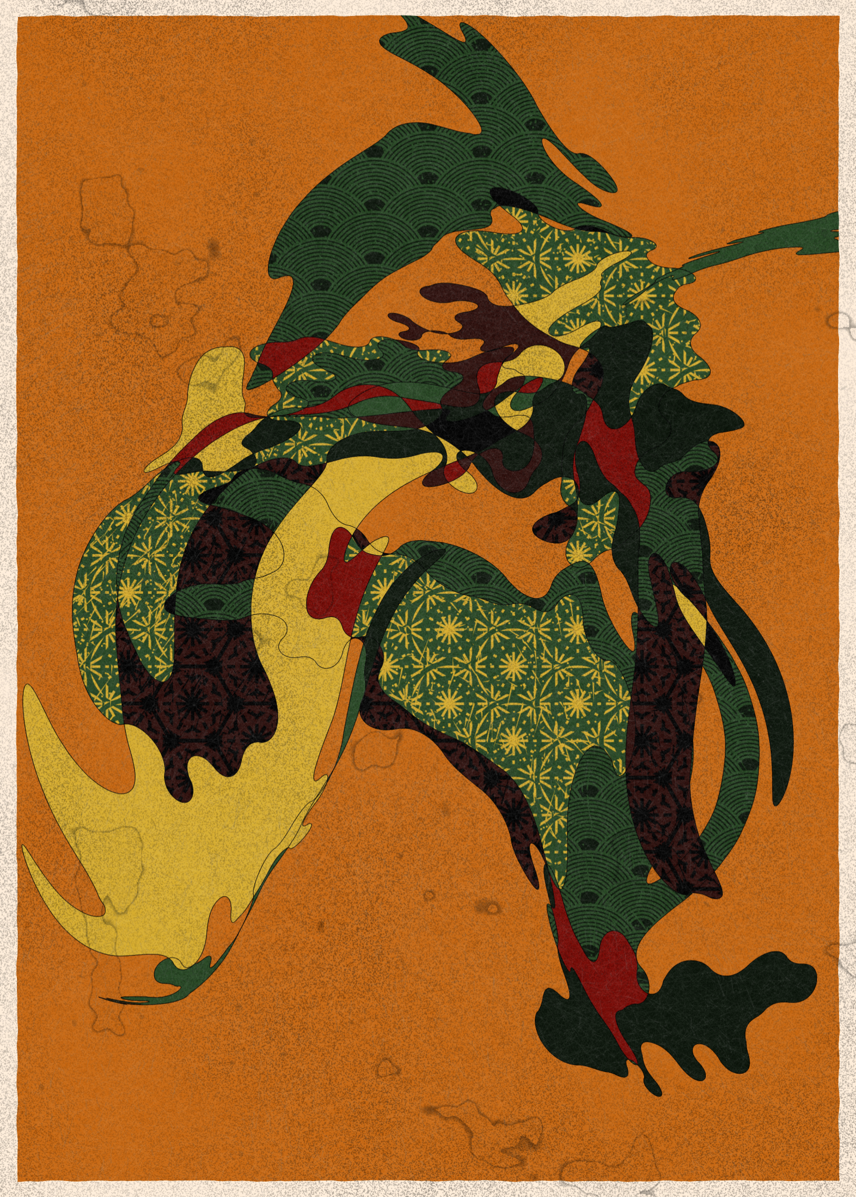 Art Blocks - Art Blocks v2 - Memories of Qilin #568 - NFT # 282000568