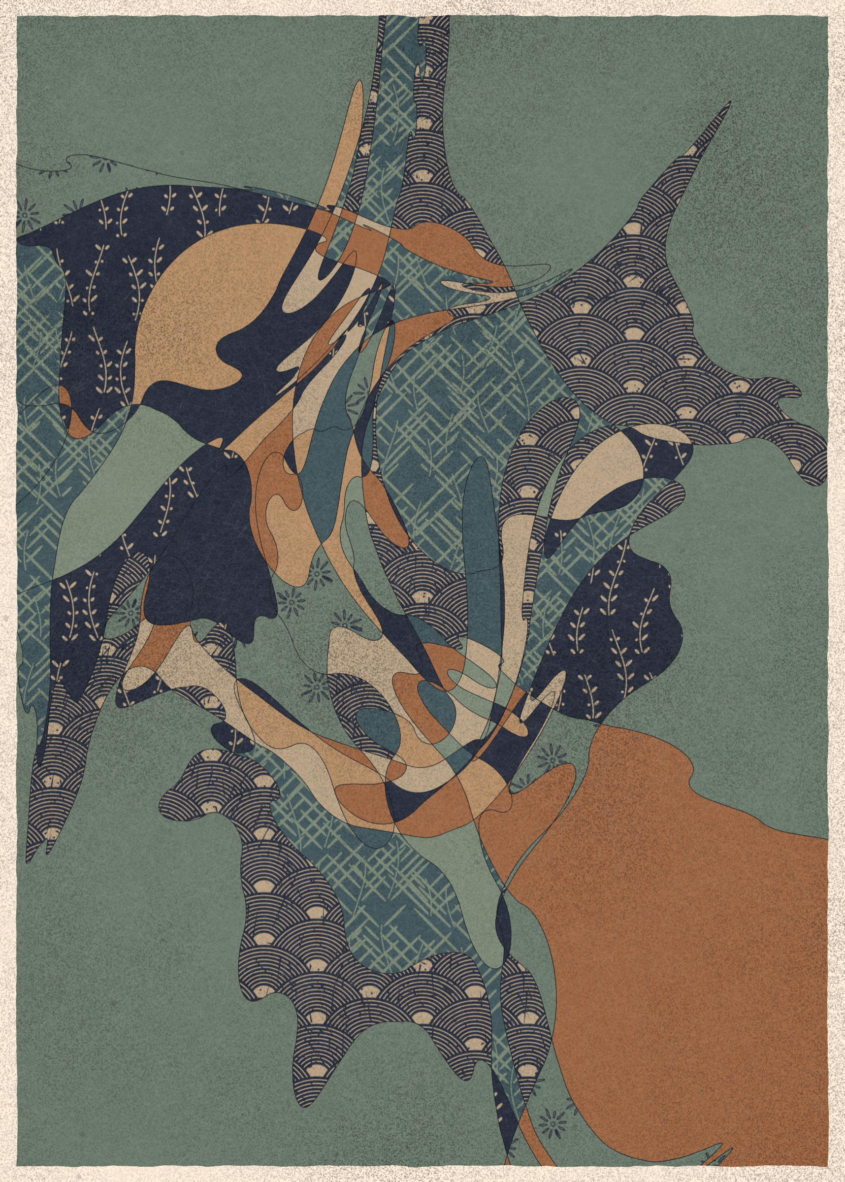 Art Blocks - Art Blocks v2 - Memories of Qilin #571 - NFT # 282000571