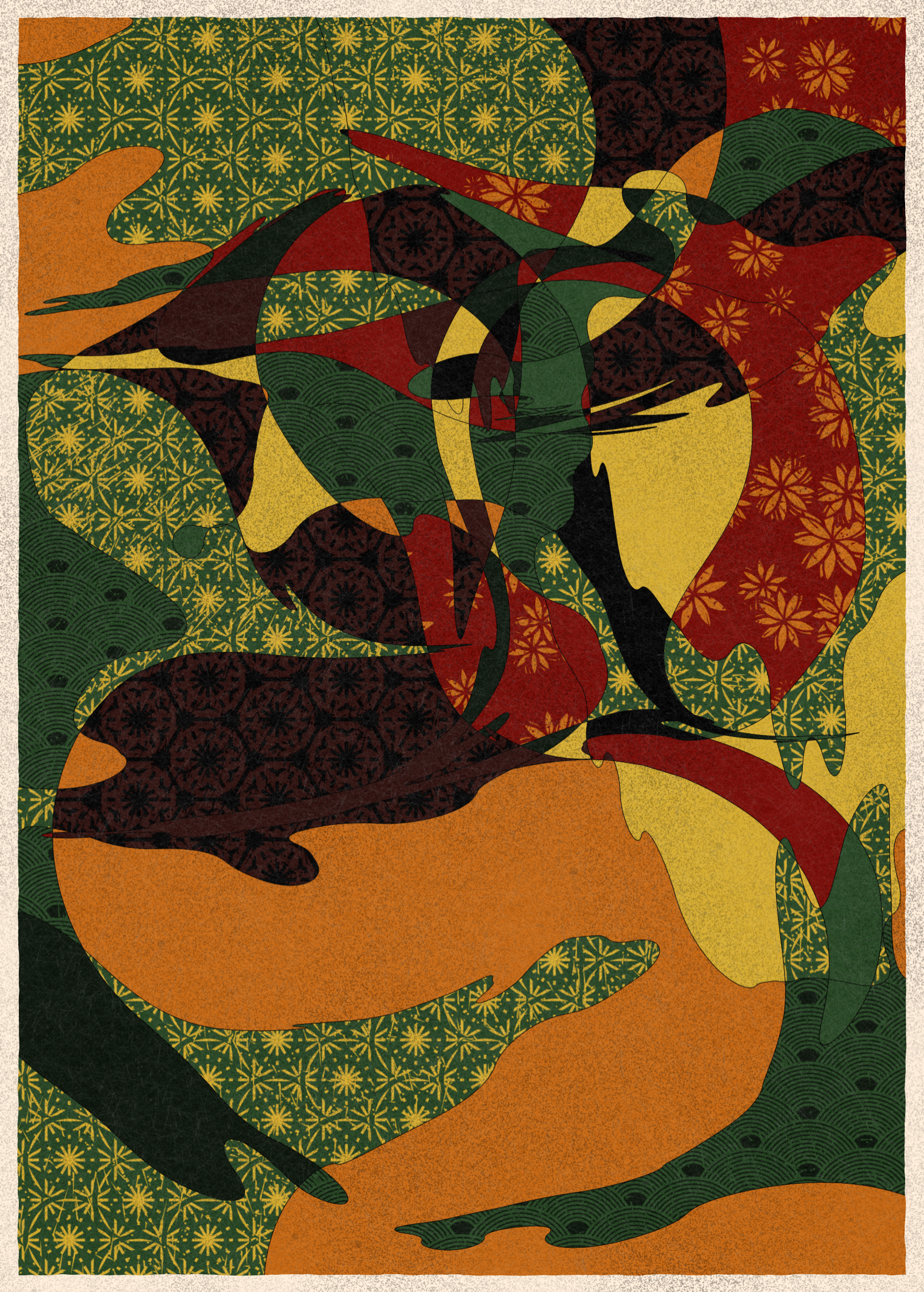 Art Blocks - Art Blocks v2 - Memories of Qilin #580 - NFT # 282000580