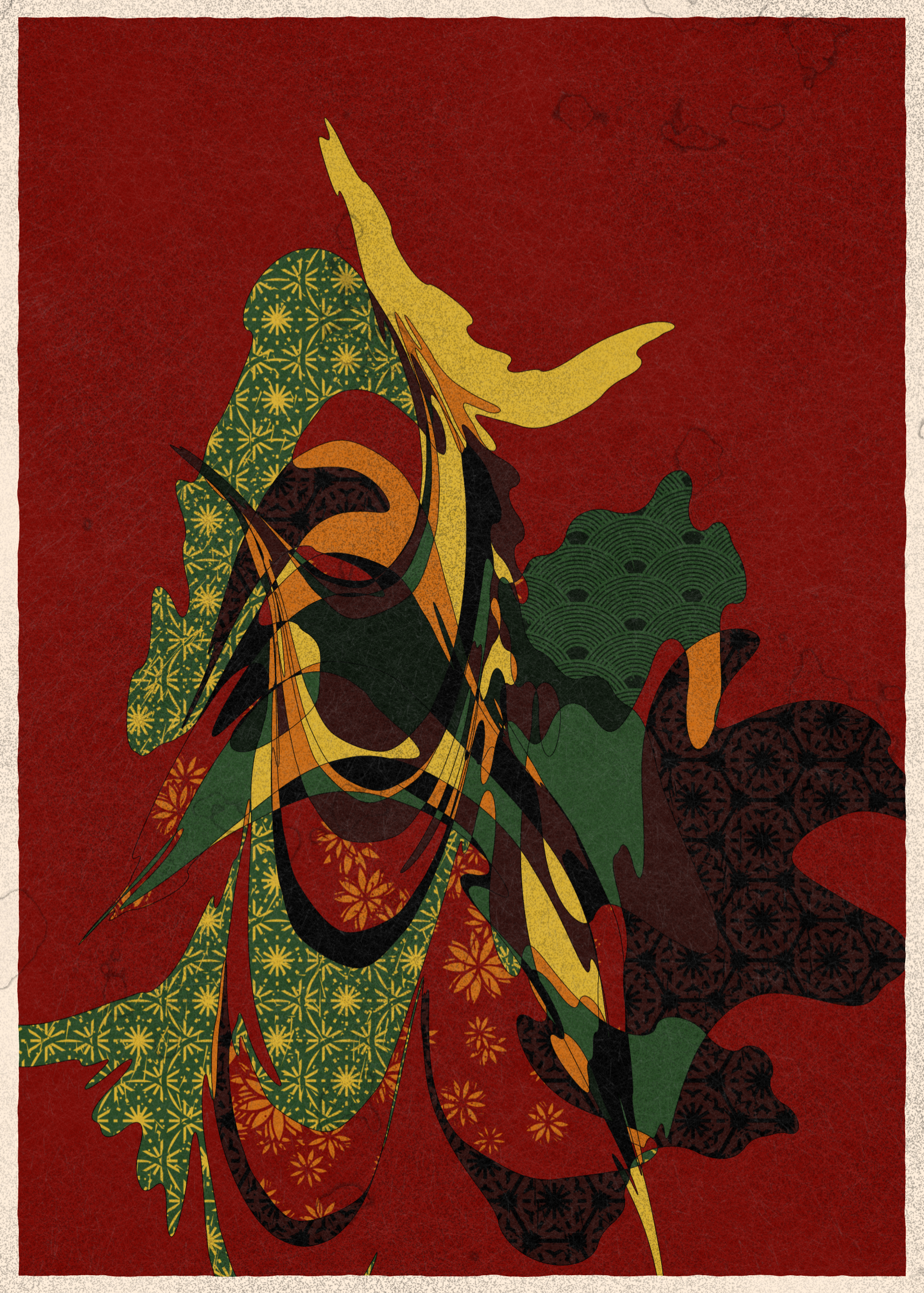 Art Blocks - Art Blocks v2 - Memories of Qilin #585 - NFT # 282000585