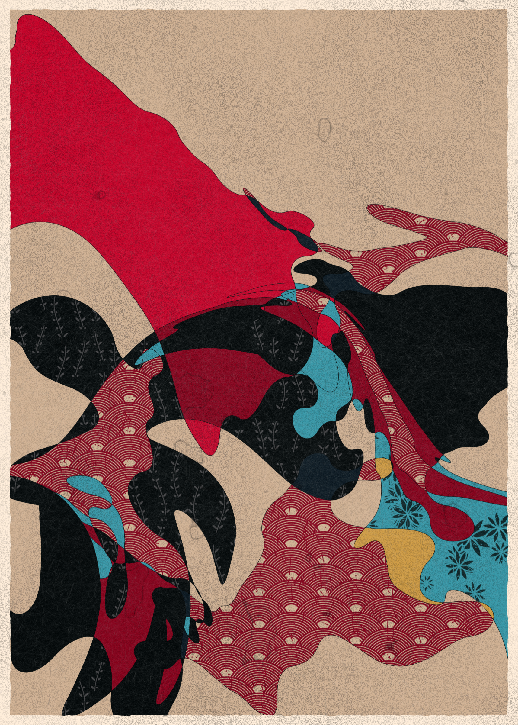 Art Blocks - Art Blocks v2 - Memories of Qilin #587 - NFT # 282000587