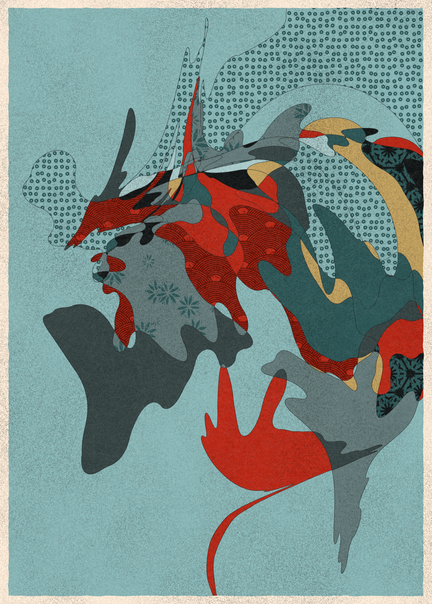 Art Blocks - Art Blocks v2 - Memories of Qilin #589 - NFT # 282000589