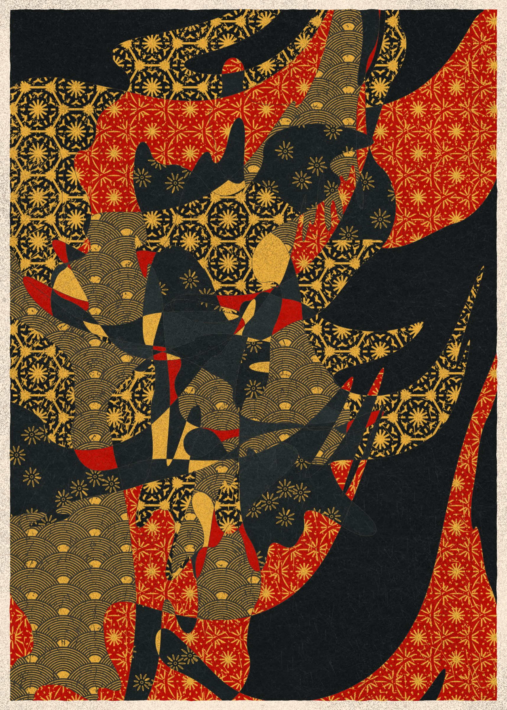 Art Blocks - Art Blocks v2 - Memories of Qilin #600 - NFT # 282000600