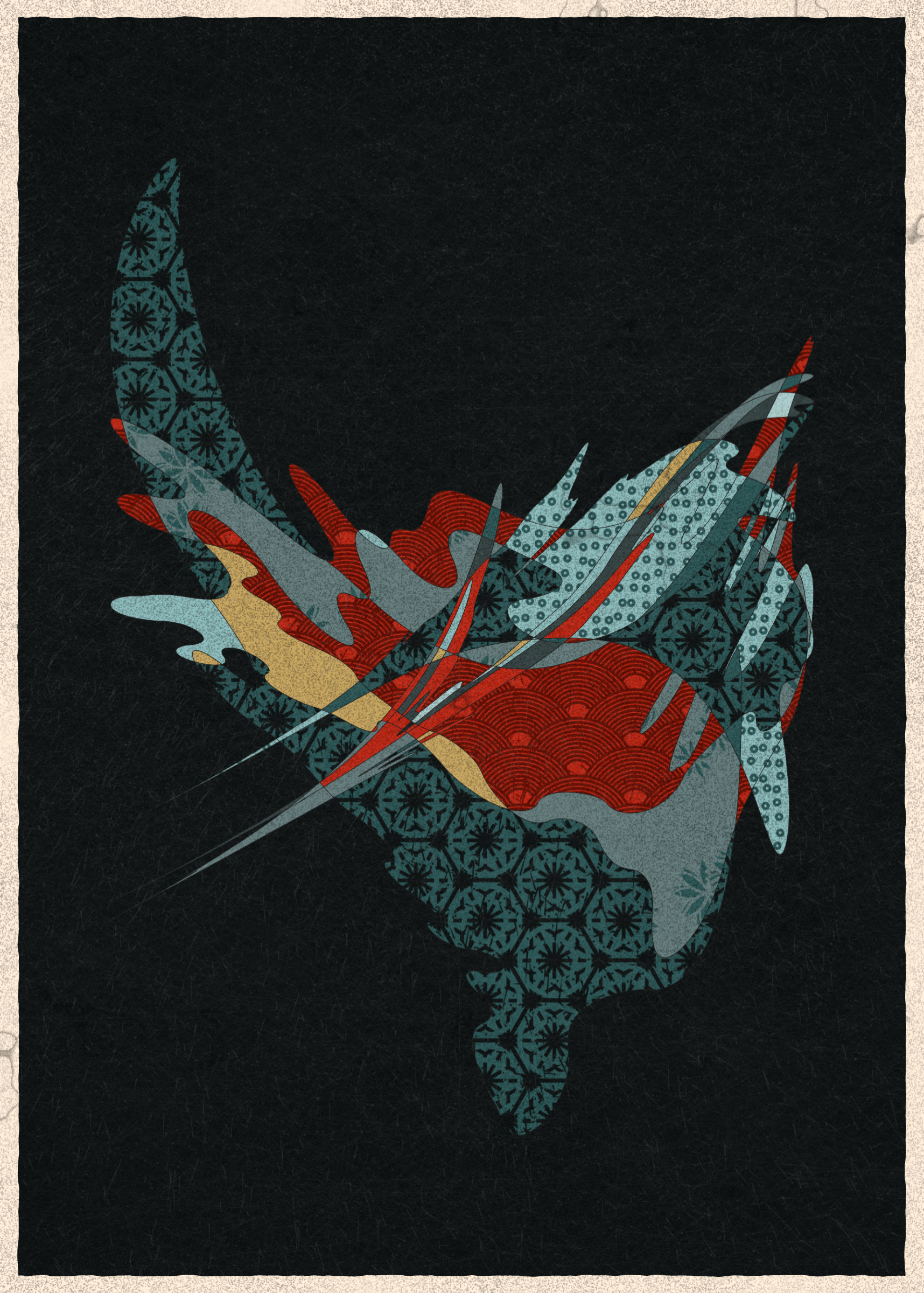 Art Blocks - Art Blocks v2 - Memories of Qilin #601 - NFT # 282000601