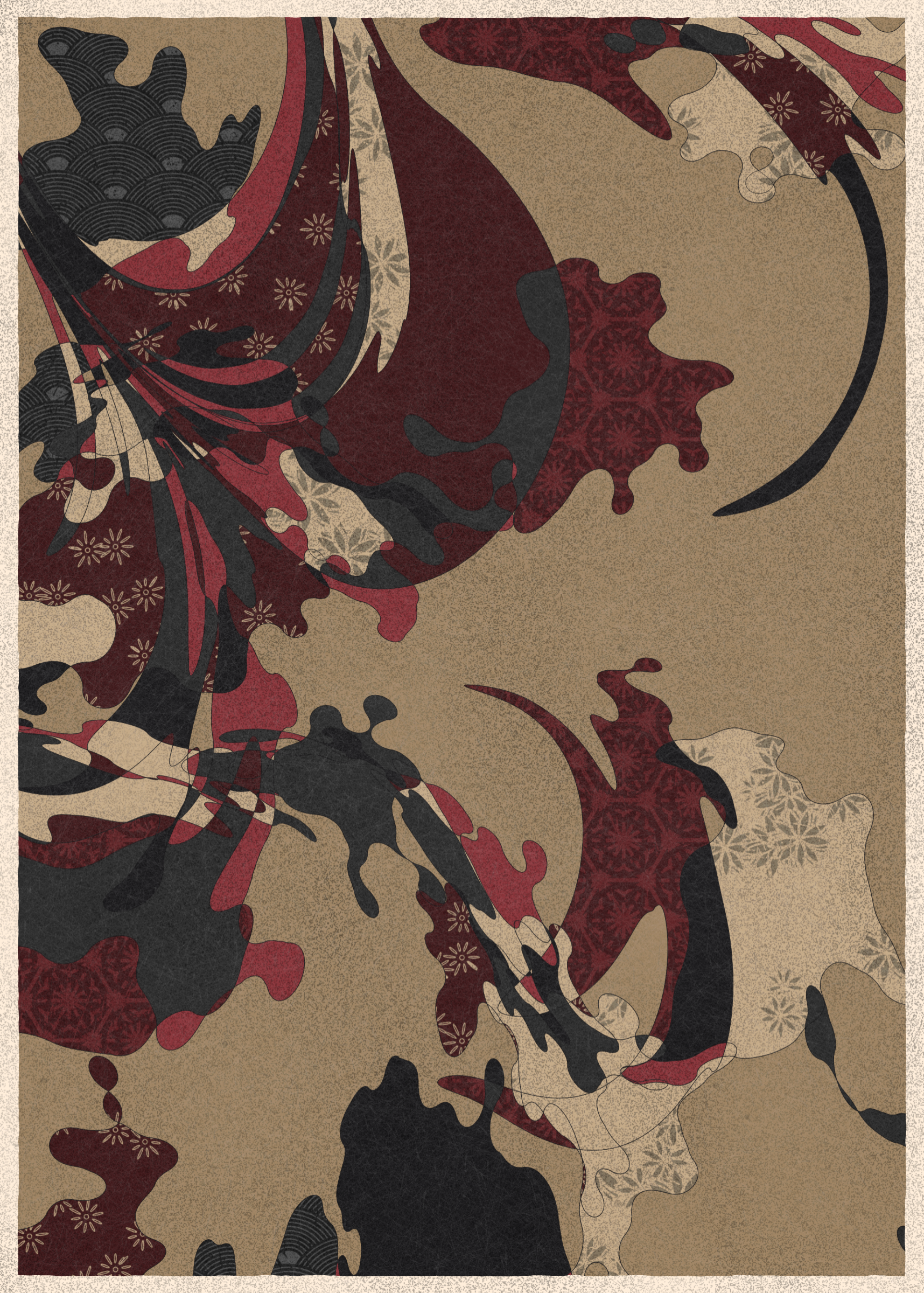 Art Blocks - Art Blocks v2 - Memories of Qilin #603 - NFT # 282000603