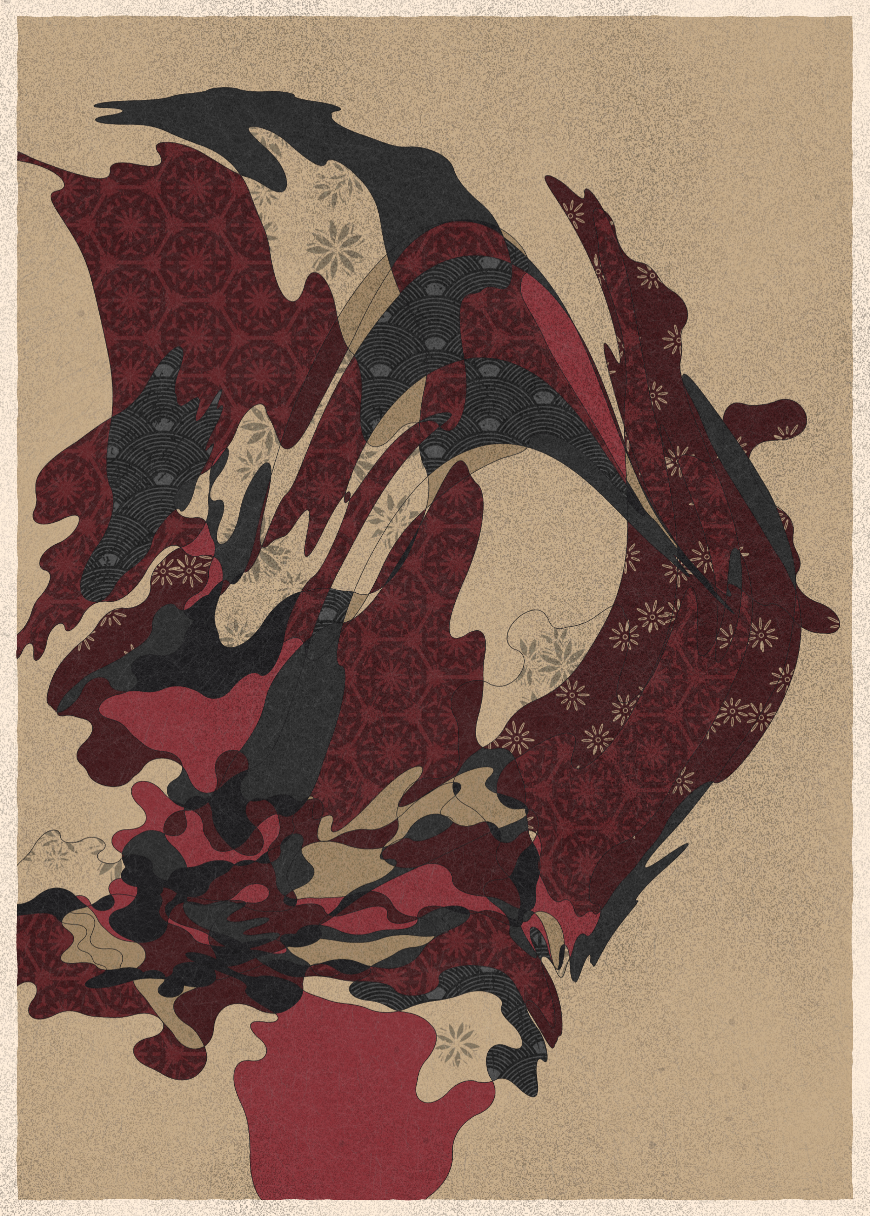 Art Blocks - Art Blocks v2 - Memories of Qilin #604 - NFT # 282000604