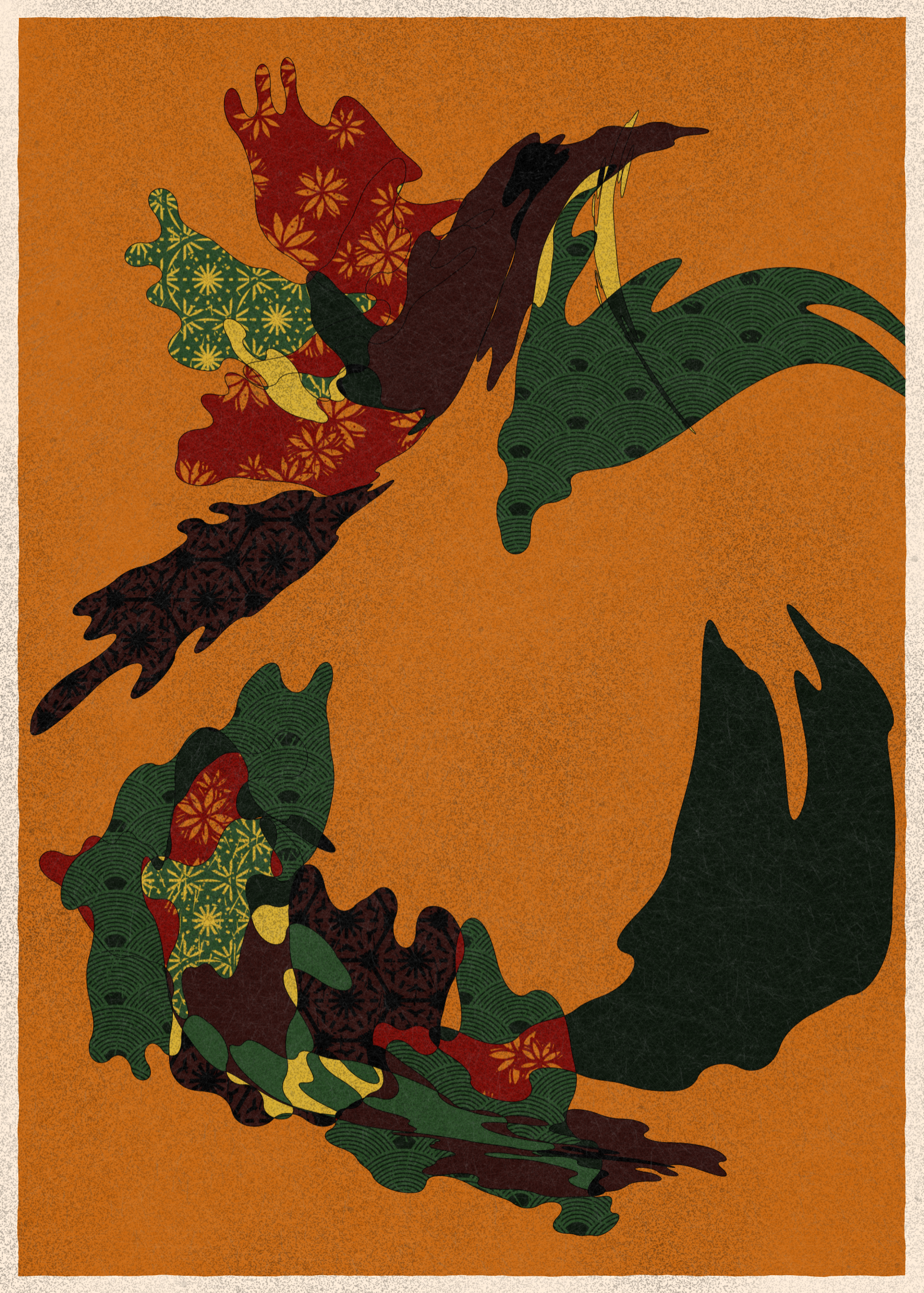 Art Blocks - Art Blocks v2 - Memories of Qilin #608 - NFT # 282000608