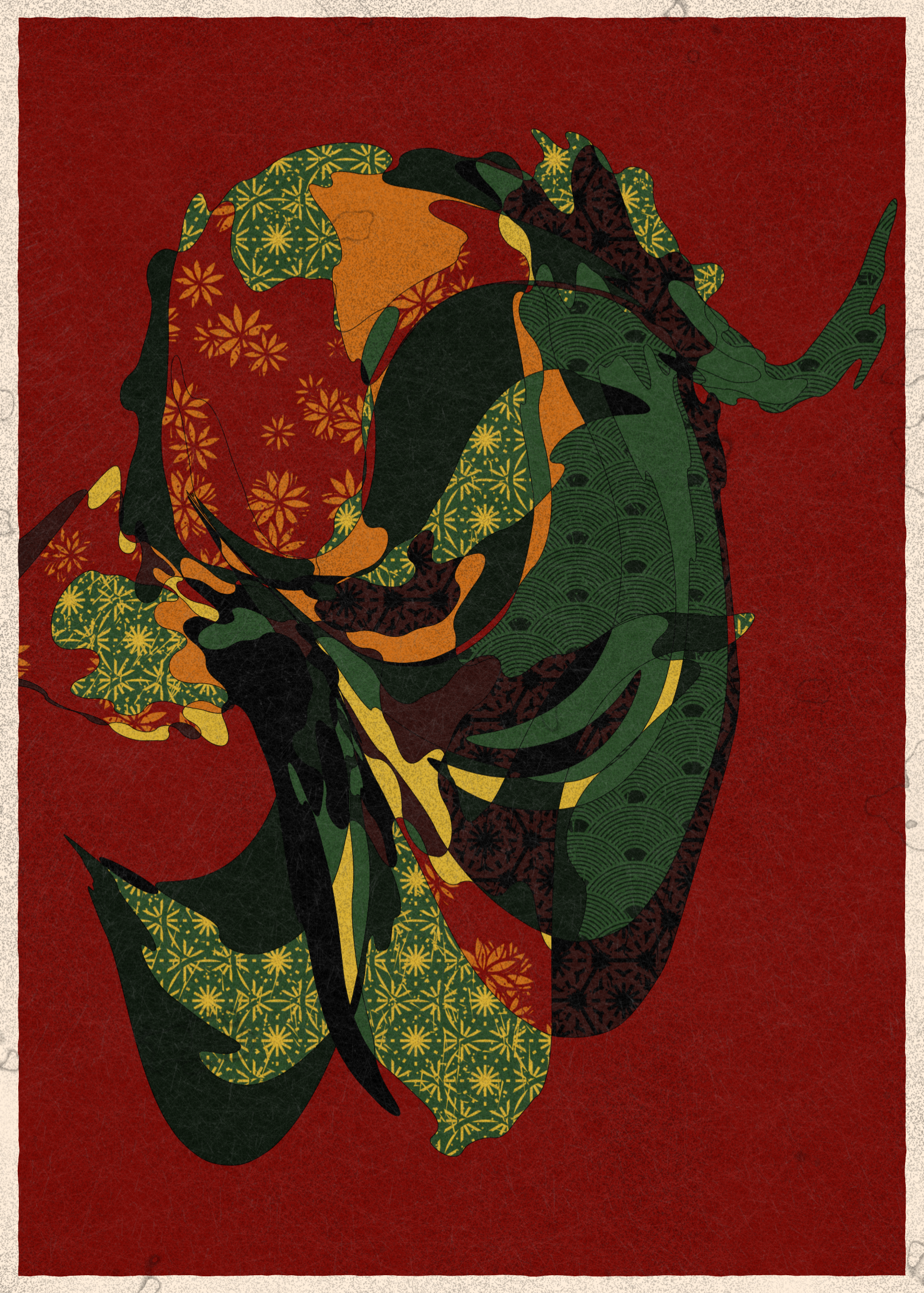 Art Blocks - Art Blocks v2 - Memories of Qilin #609 - NFT # 282000609