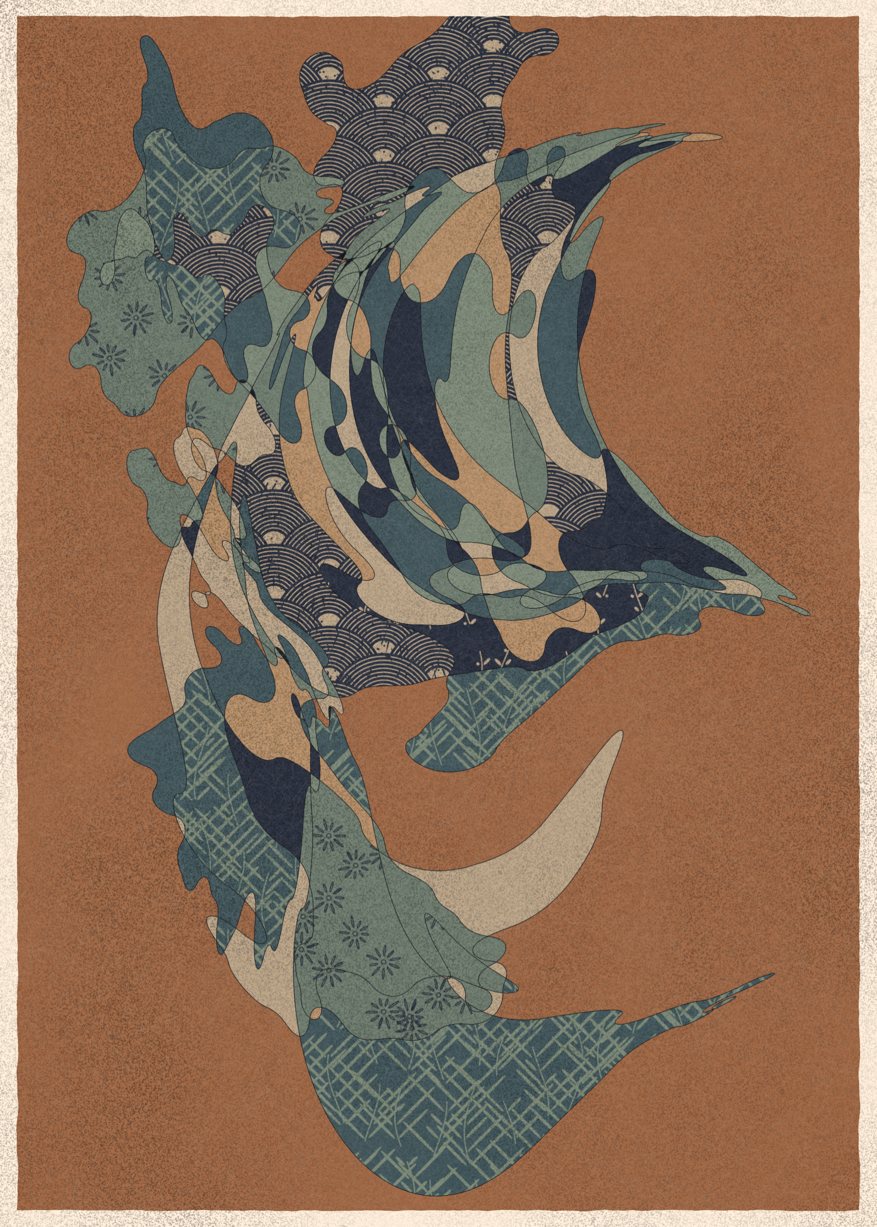 Art Blocks - Art Blocks v2 - Memories of Qilin #612 - NFT # 282000612