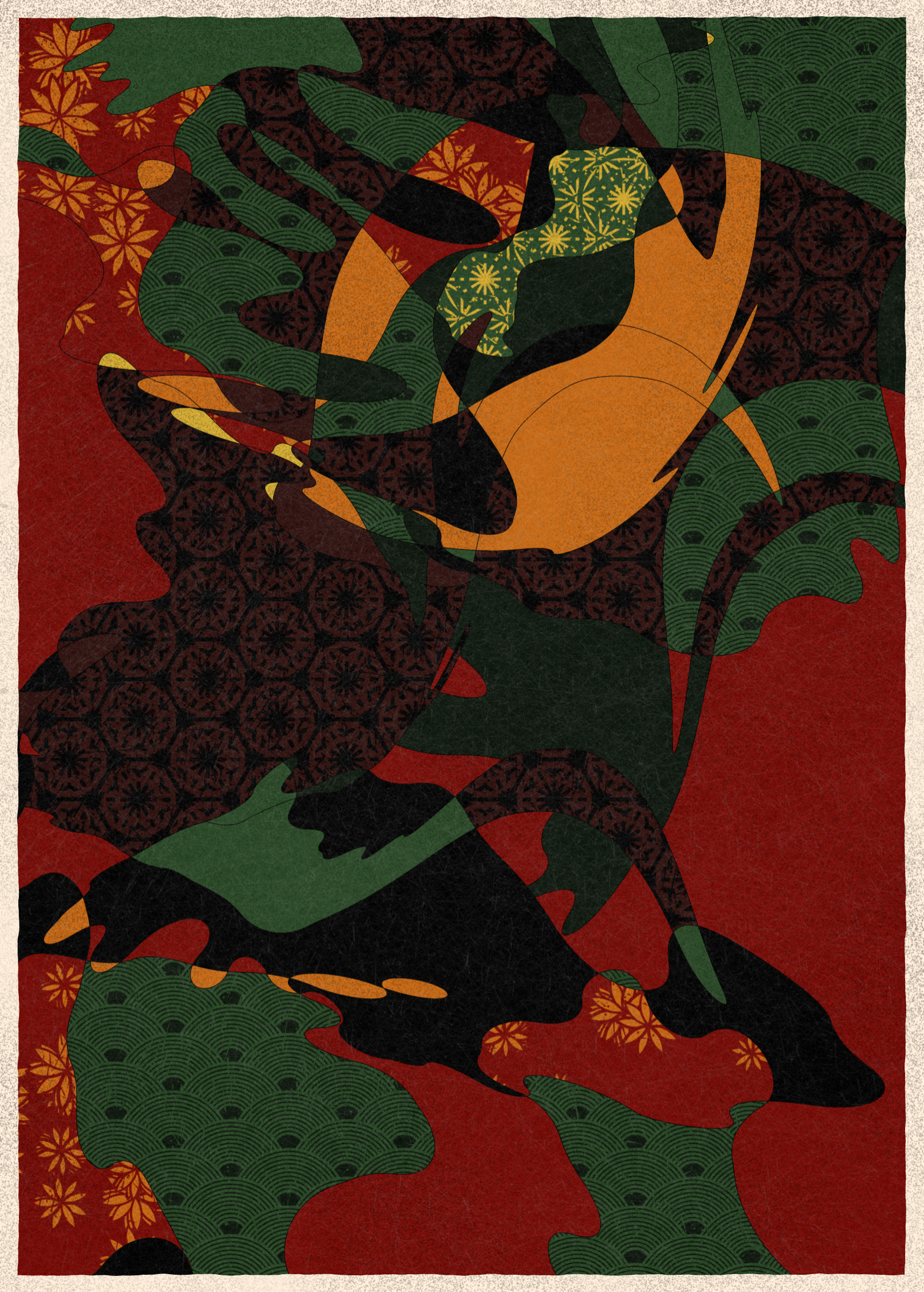 Art Blocks - Art Blocks v2 - Memories of Qilin #617 - NFT # 282000617