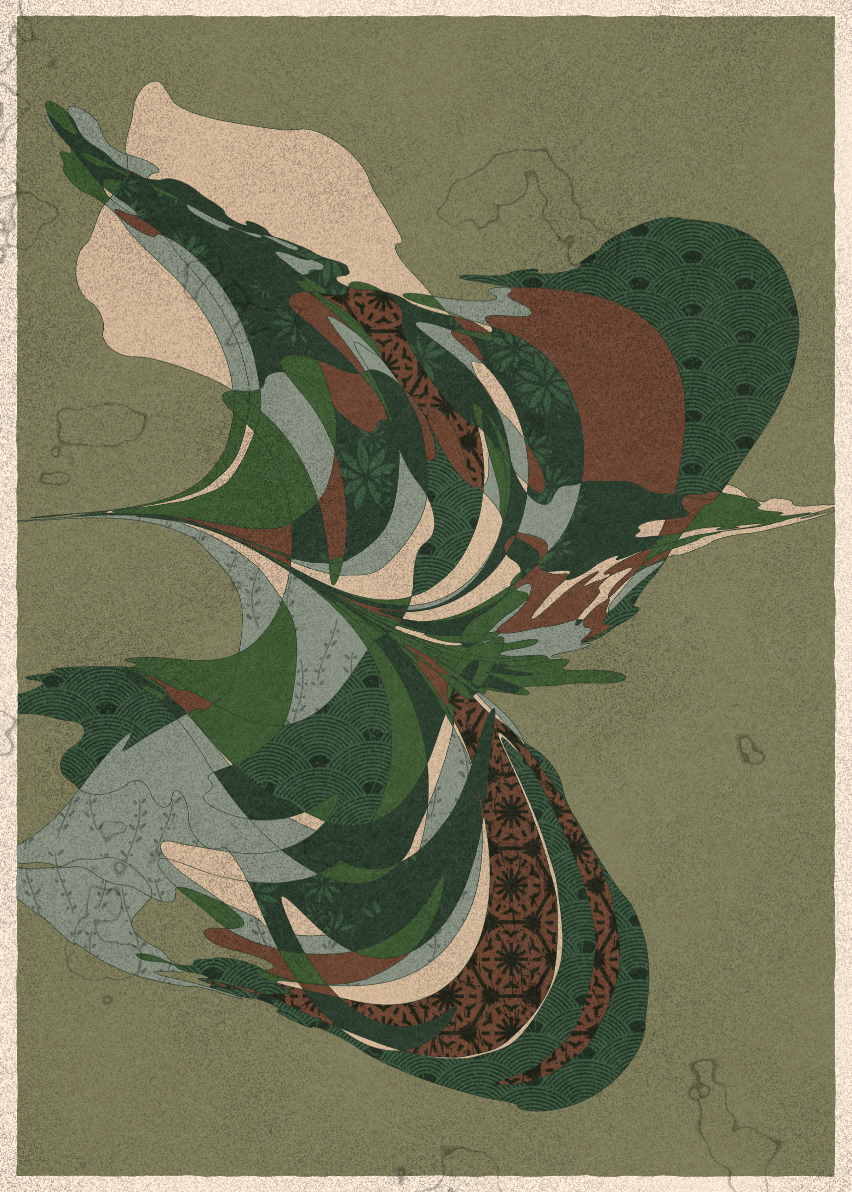 Art Blocks - Art Blocks v2 - Memories of Qilin #622 - NFT # 282000622