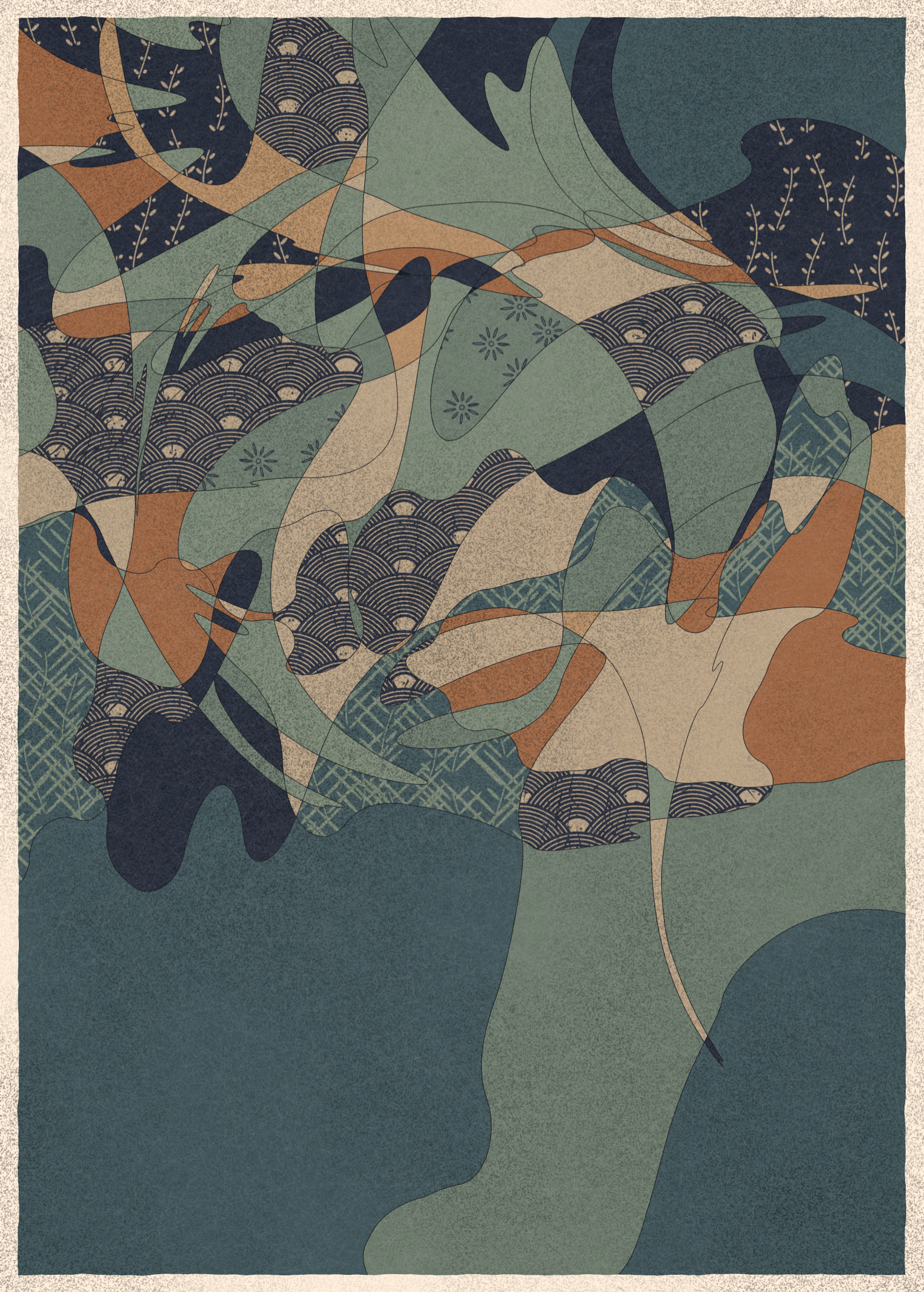 Art Blocks - Art Blocks v2 - Memories of Qilin #625 - NFT # 282000625