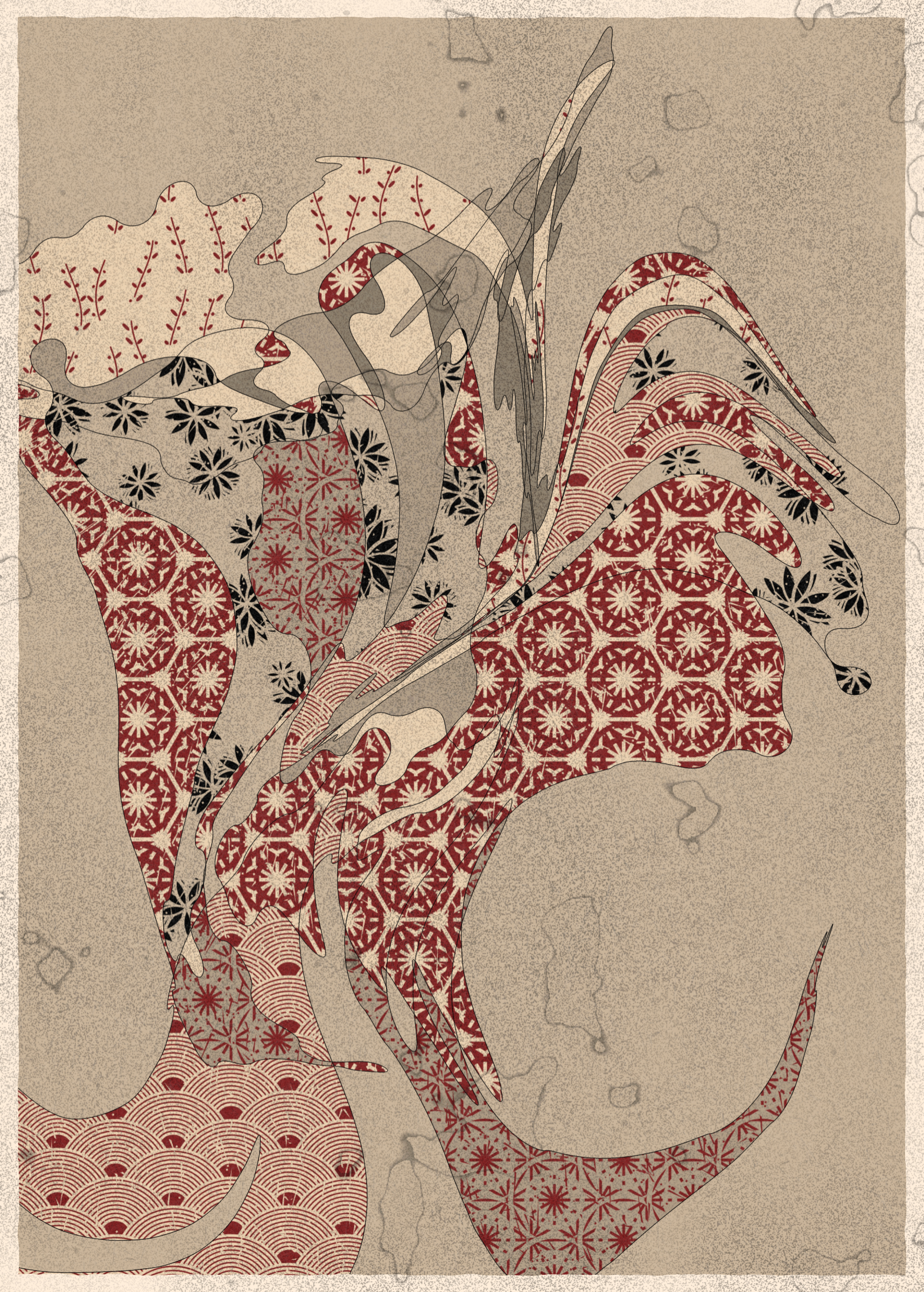 Art Blocks - Art Blocks v2 - Memories of Qilin #635 - NFT # 282000635