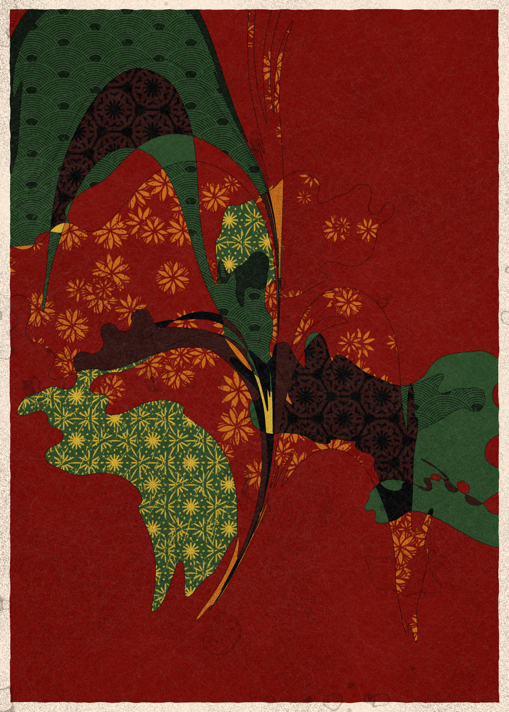 Art Blocks - Art Blocks v2 - Memories of Qilin #649 - NFT # 282000649