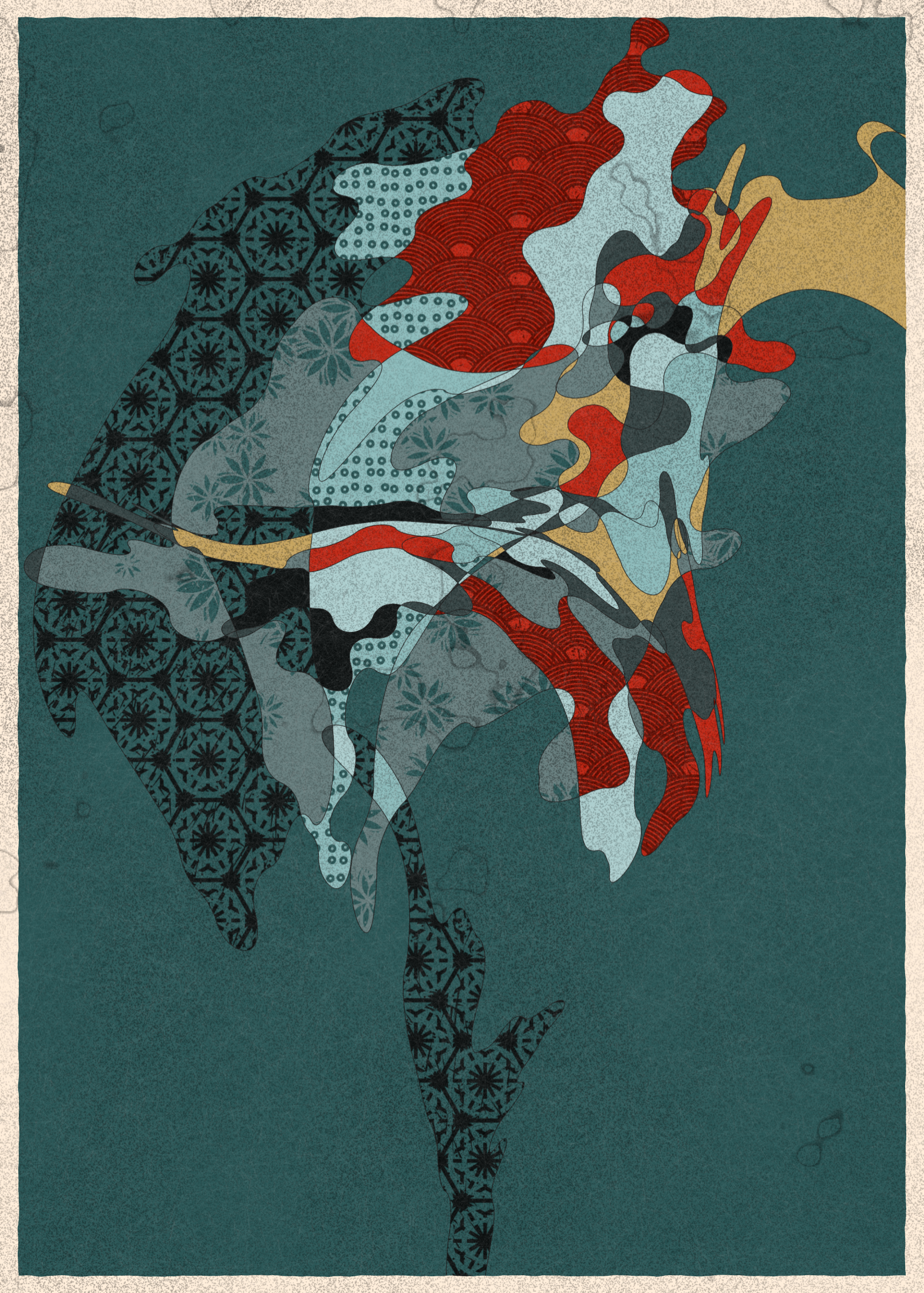 Art Blocks - Art Blocks v2 - Memories of Qilin #655 - NFT # 282000655