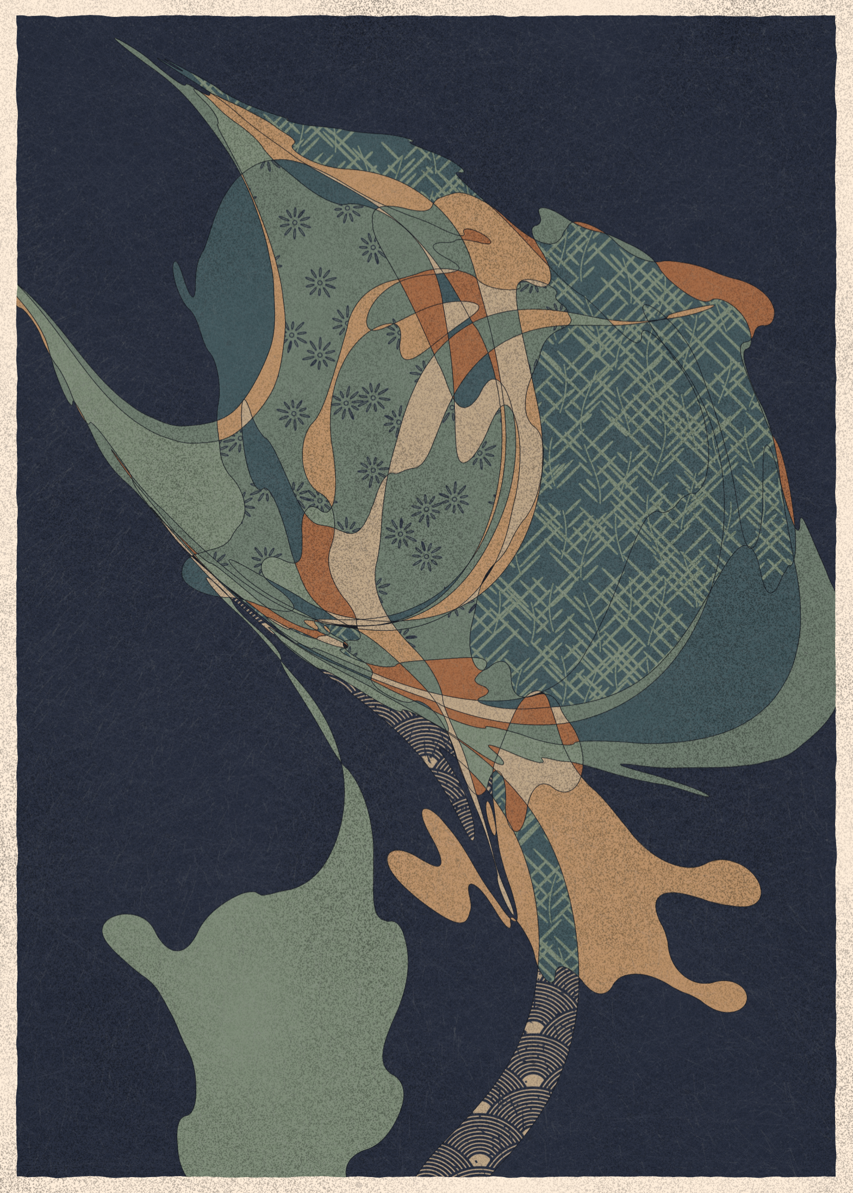 Art Blocks - Art Blocks v2 - Memories of Qilin #657 - NFT # 282000657