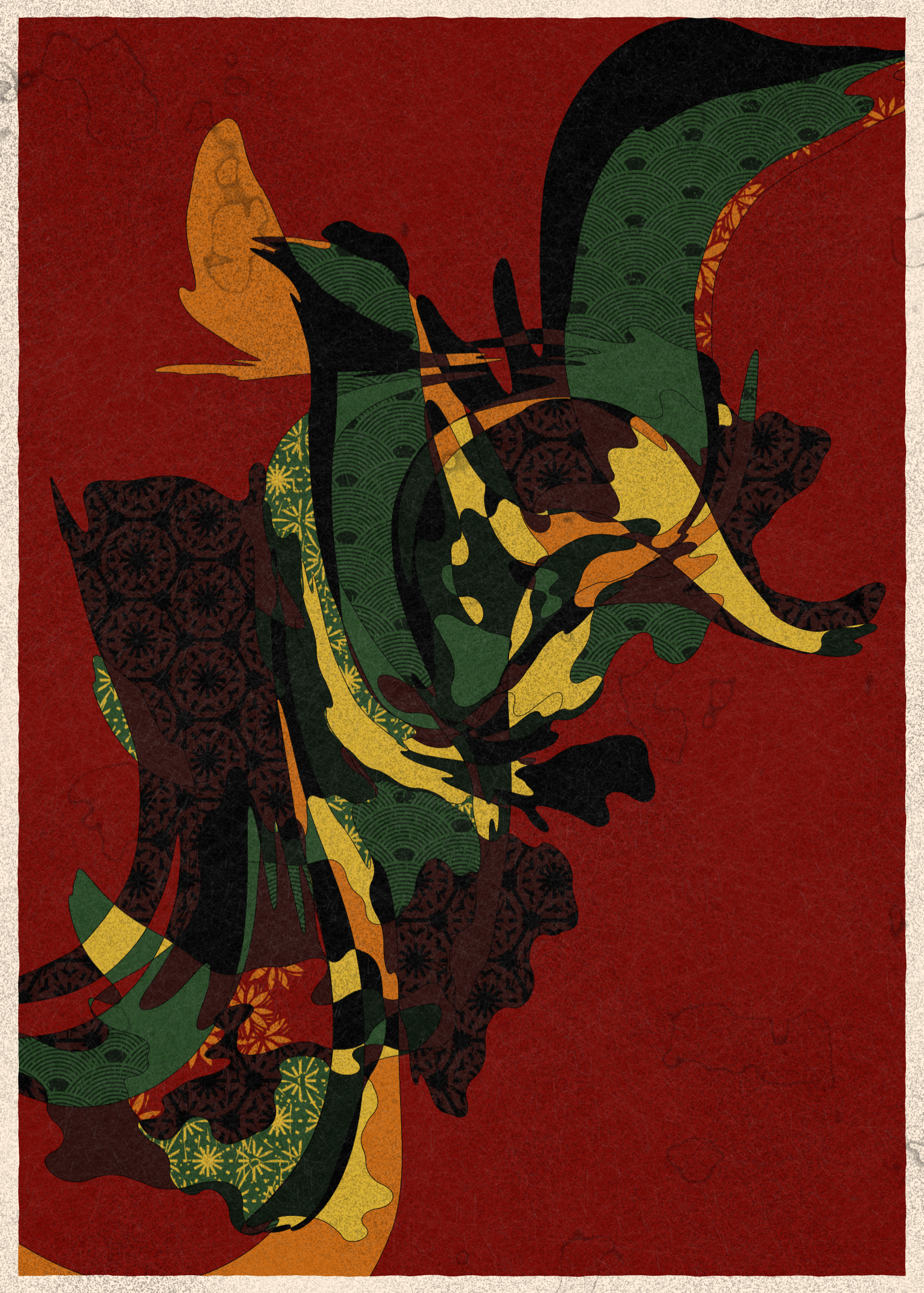 Art Blocks - Art Blocks v2 - Memories of Qilin #662 - NFT # 282000662