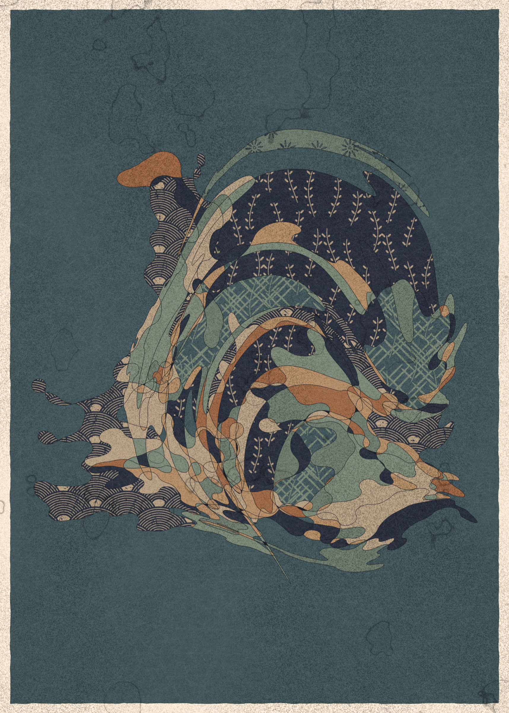 Art Blocks - Art Blocks v2 - Memories of Qilin #665 - NFT # 282000665