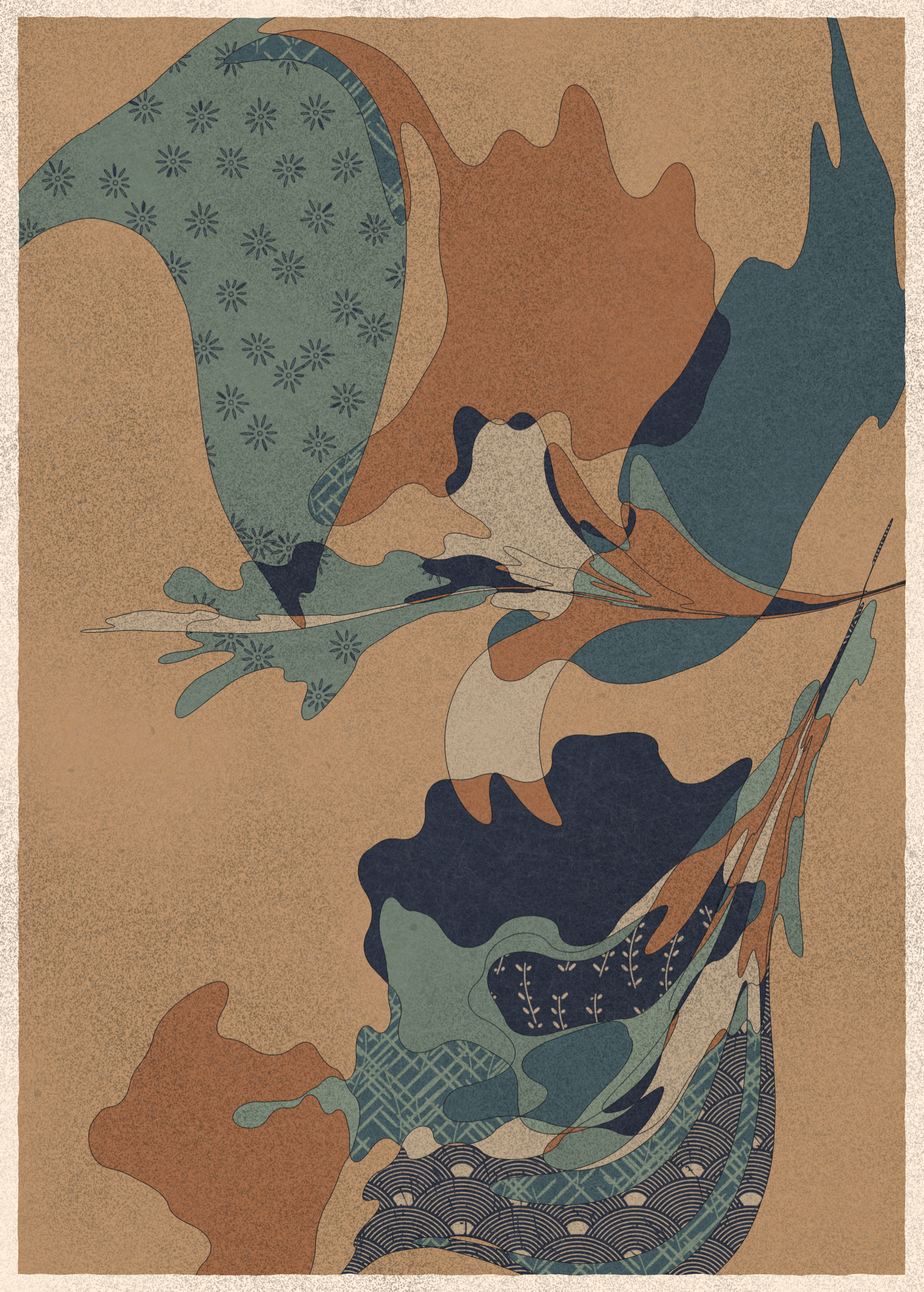 Art Blocks - Art Blocks v2 - Memories of Qilin #672 - NFT # 282000672