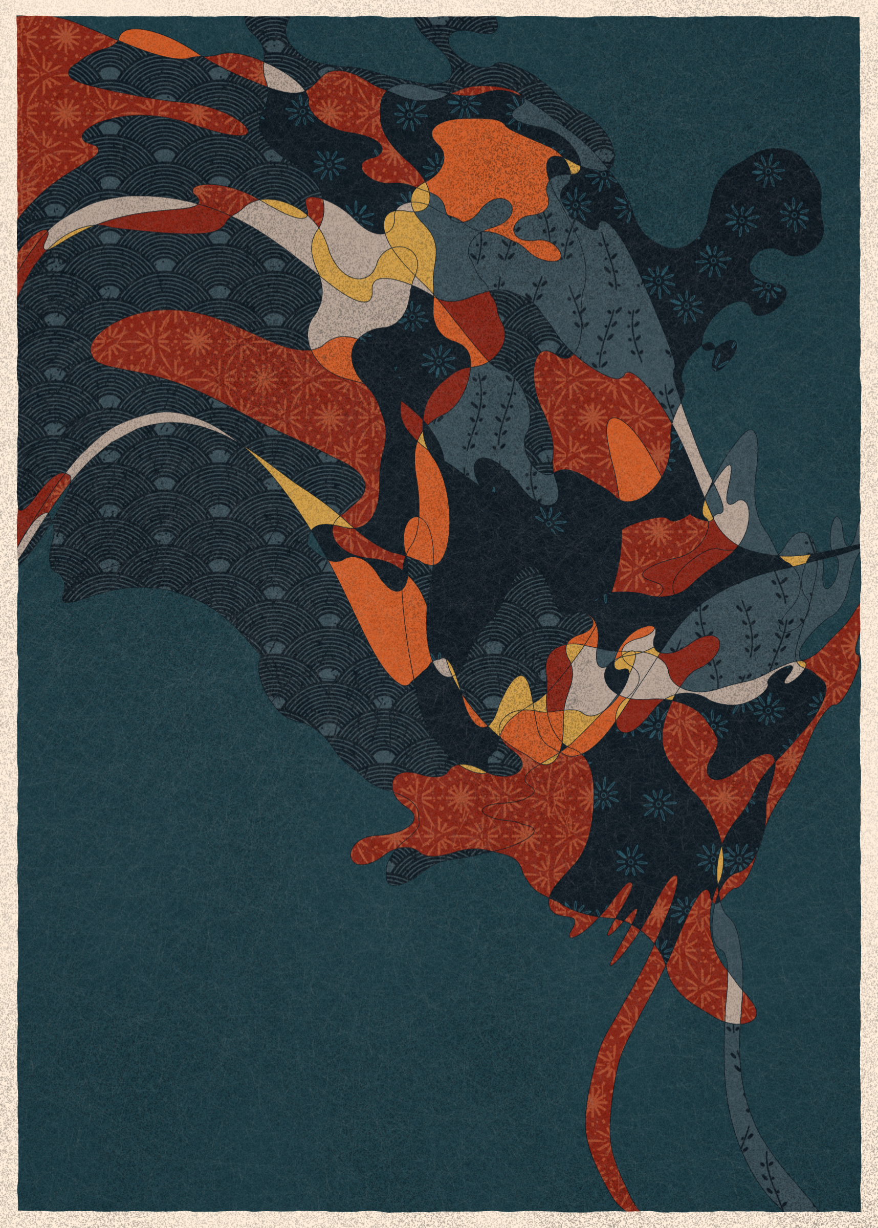 Art Blocks - Art Blocks v2 - Memories of Qilin #674 - NFT # 282000674