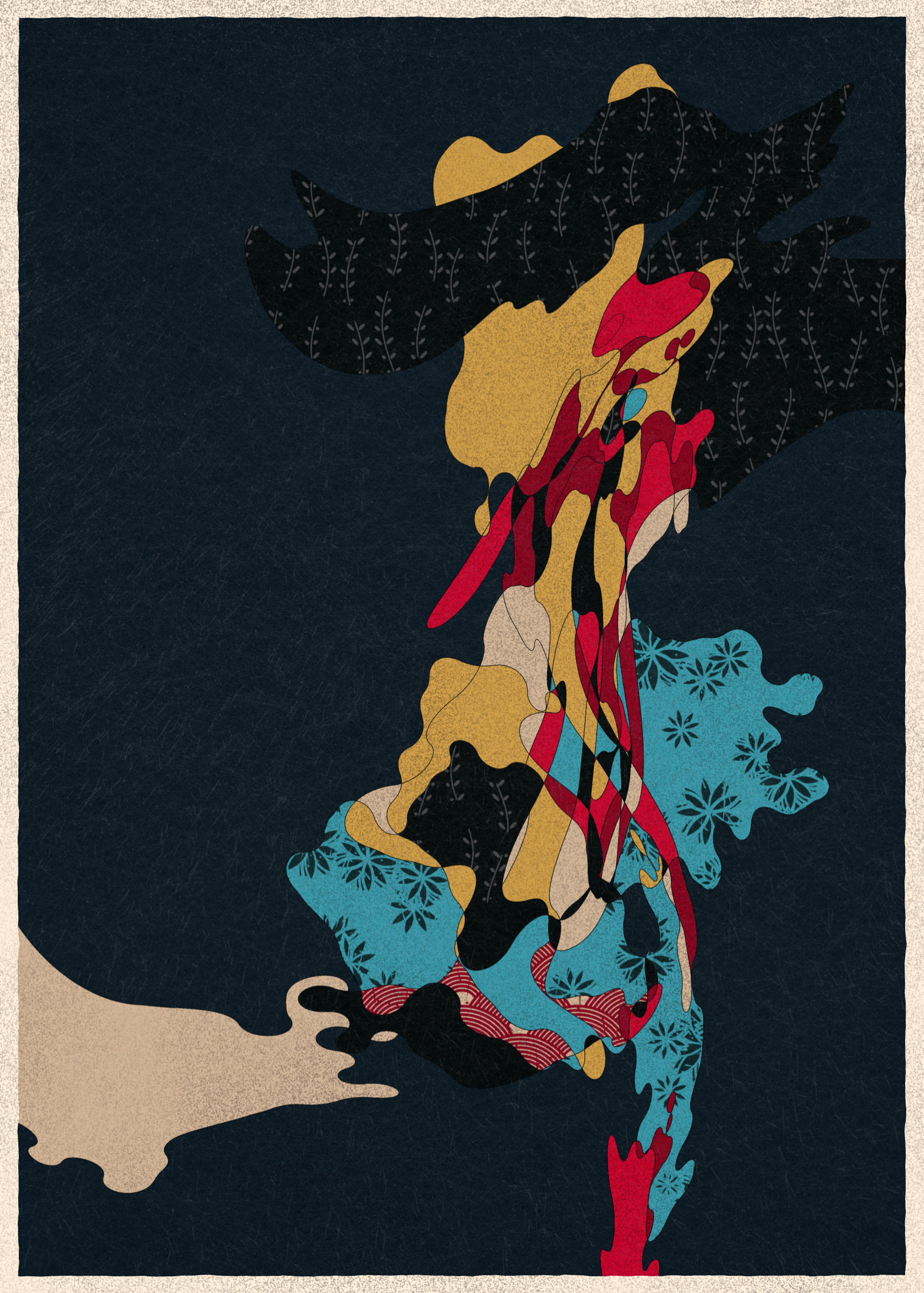 Art Blocks - Art Blocks v2 - Memories of Qilin #676 - NFT # 282000676