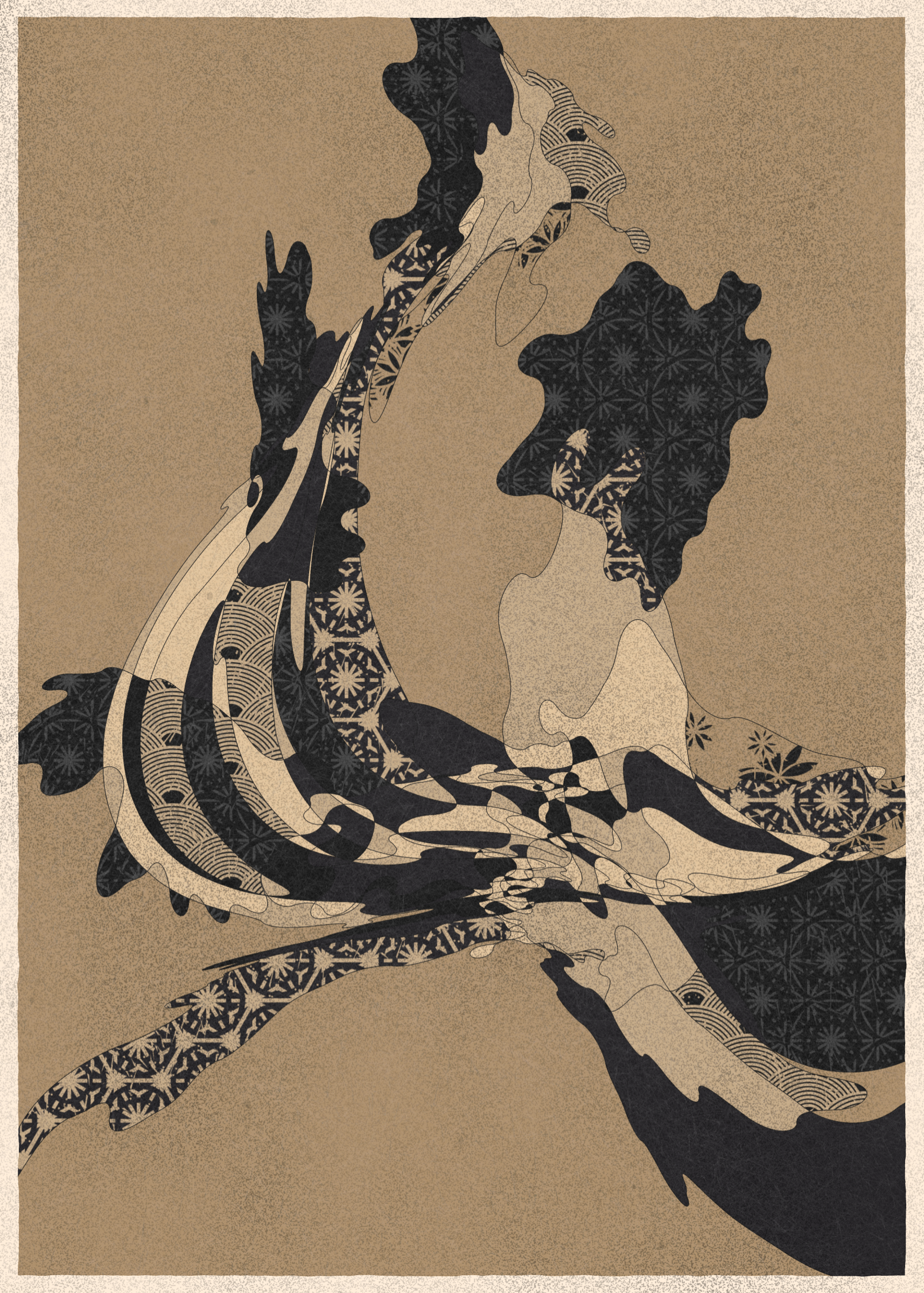 Art Blocks - Art Blocks v2 - Memories of Qilin #677 - NFT # 282000677