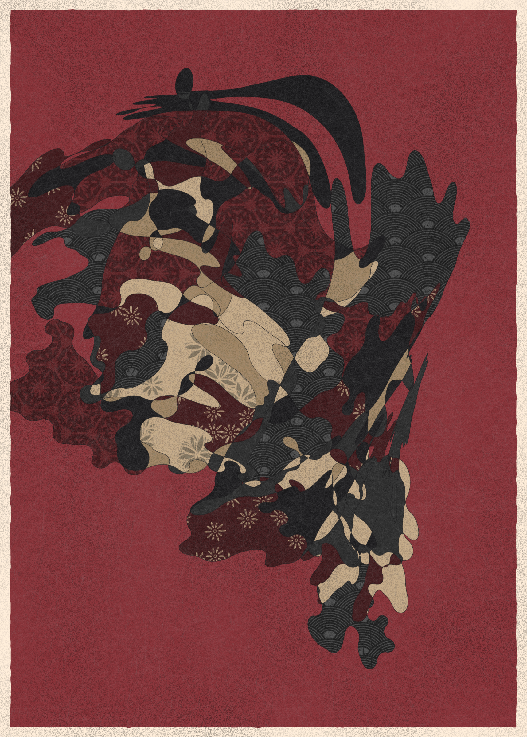 Art Blocks - Art Blocks v2 - Memories of Qilin #687 - NFT # 282000687