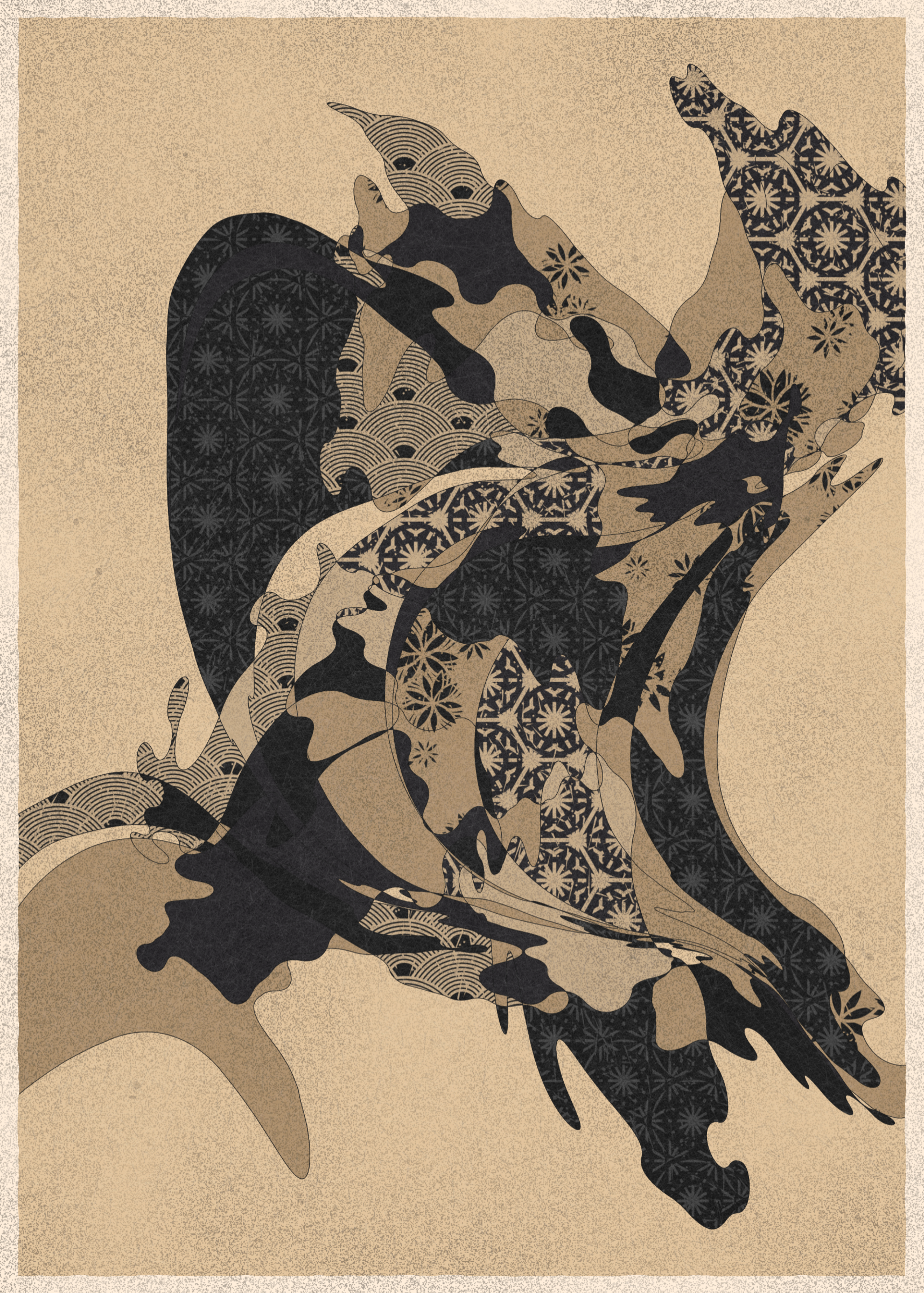 Art Blocks - Art Blocks v2 - Memories of Qilin #689 - NFT # 282000689