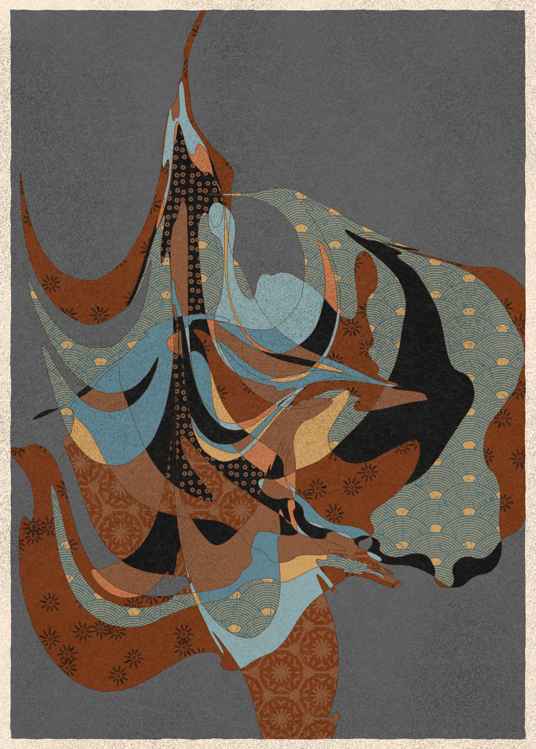 Art Blocks - Art Blocks v2 - Memories of Qilin #695 - NFT # 282000695