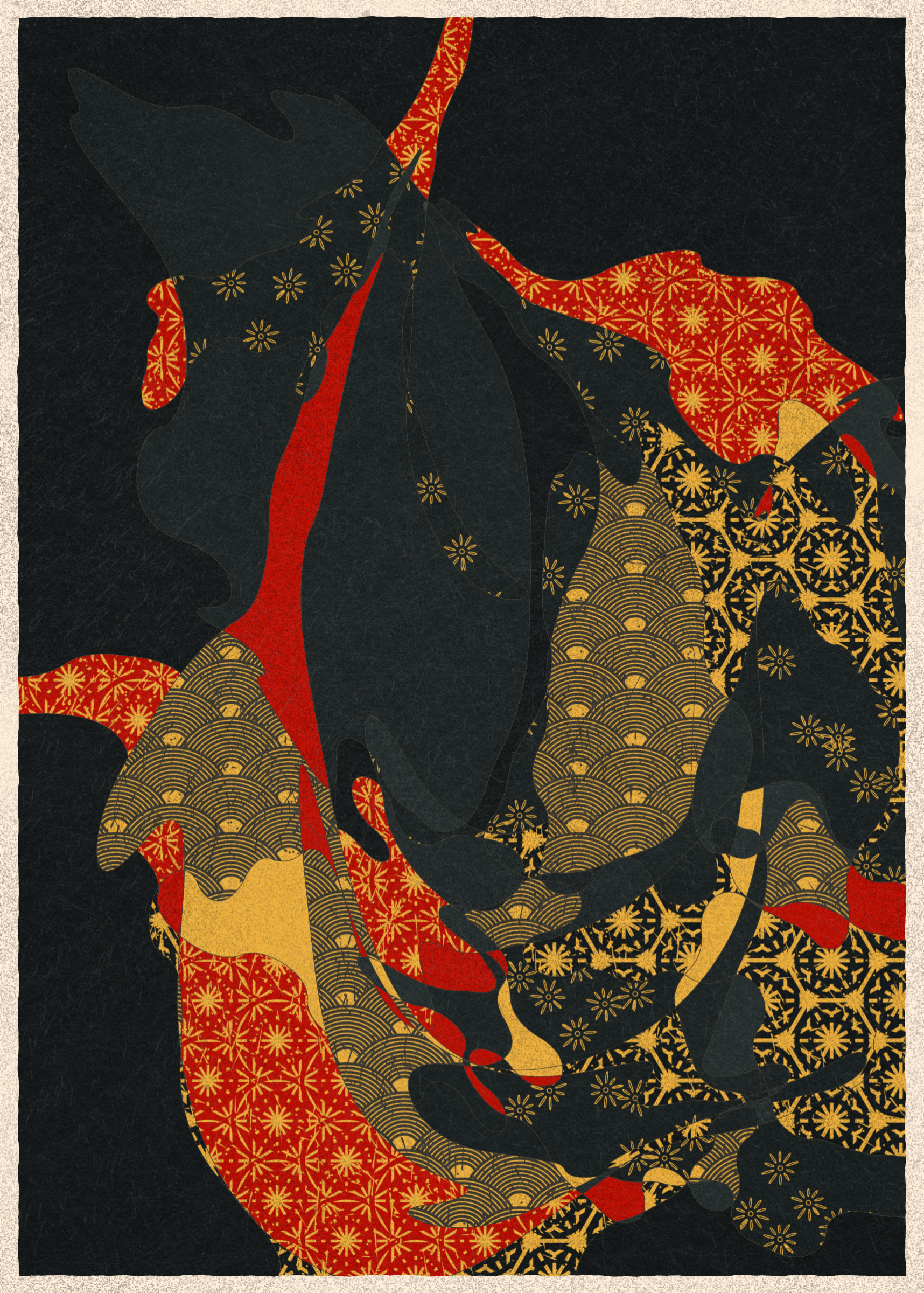 Art Blocks - Art Blocks v2 - Memories of Qilin #698 - NFT # 282000698