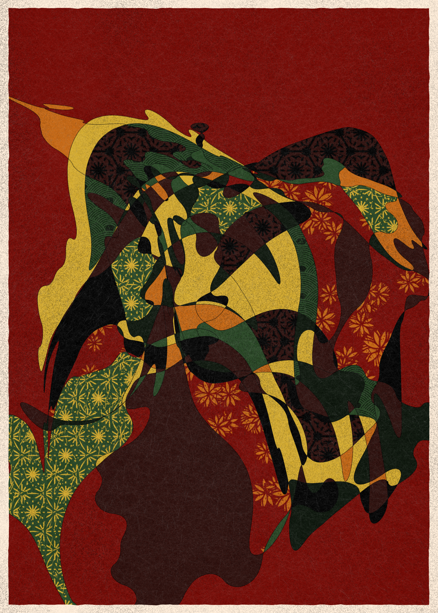 Art Blocks - Art Blocks v2 - Memories of Qilin #702 - NFT # 282000702