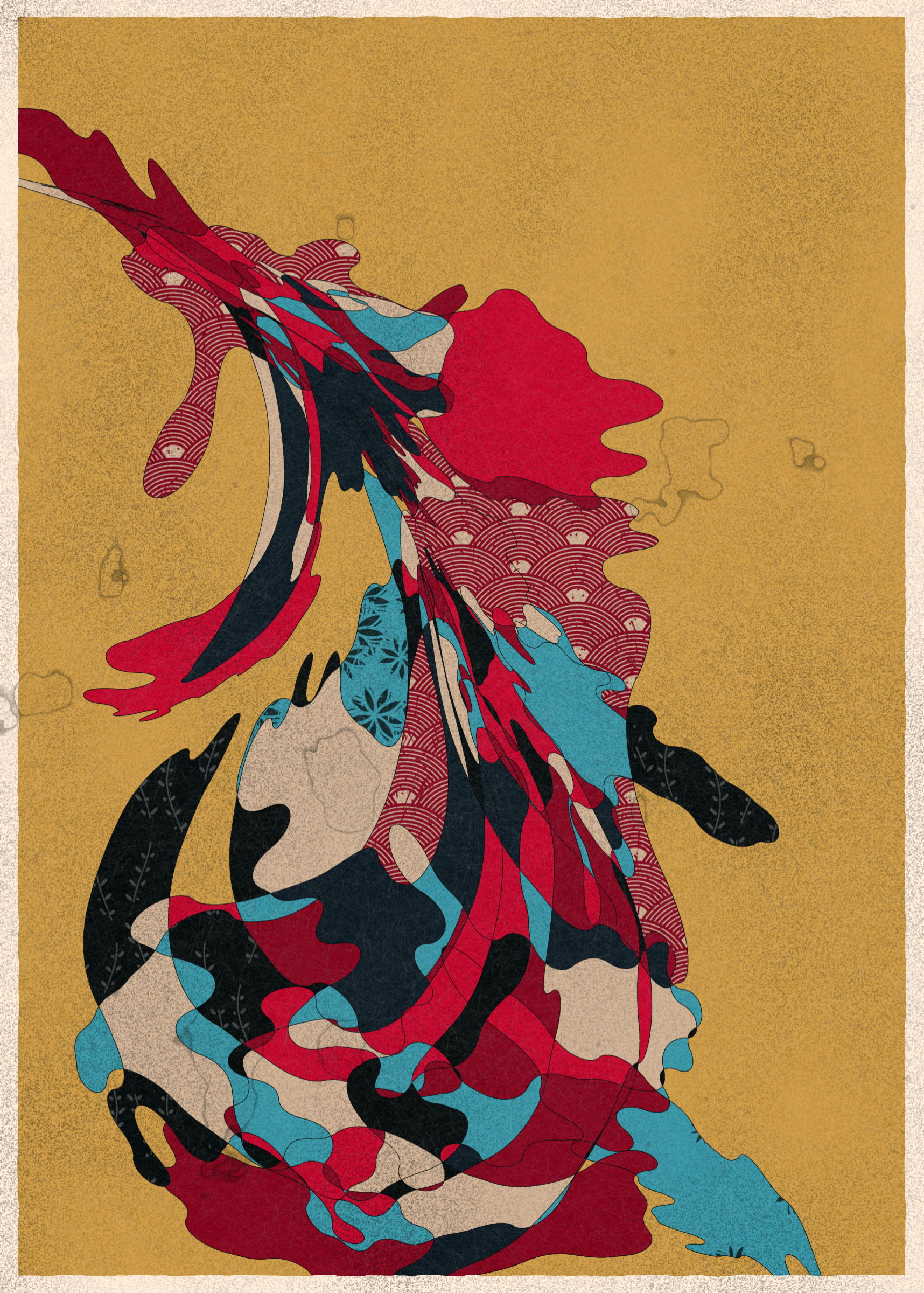 Art Blocks - Art Blocks v2 - Memories of Qilin #705 - NFT # 282000705