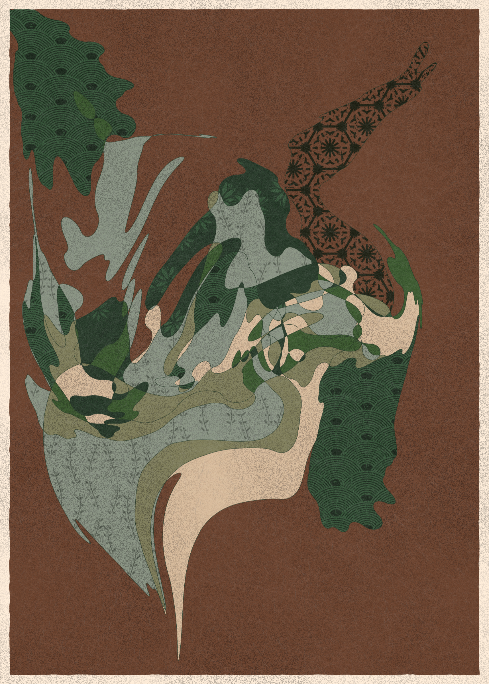 Art Blocks - Art Blocks v2 - Memories of Qilin #707 - NFT # 282000707