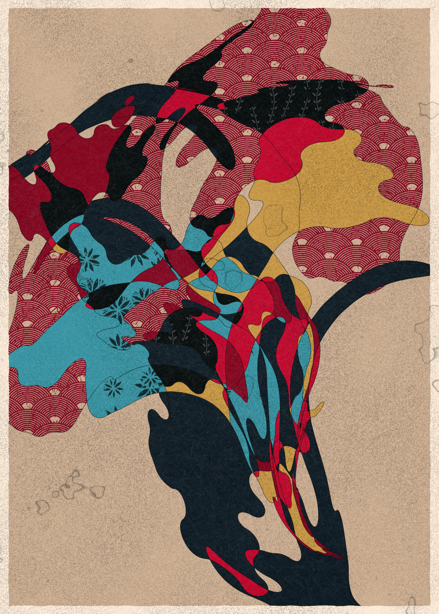 Art Blocks - Art Blocks v2 - Memories of Qilin #722 - NFT # 282000722